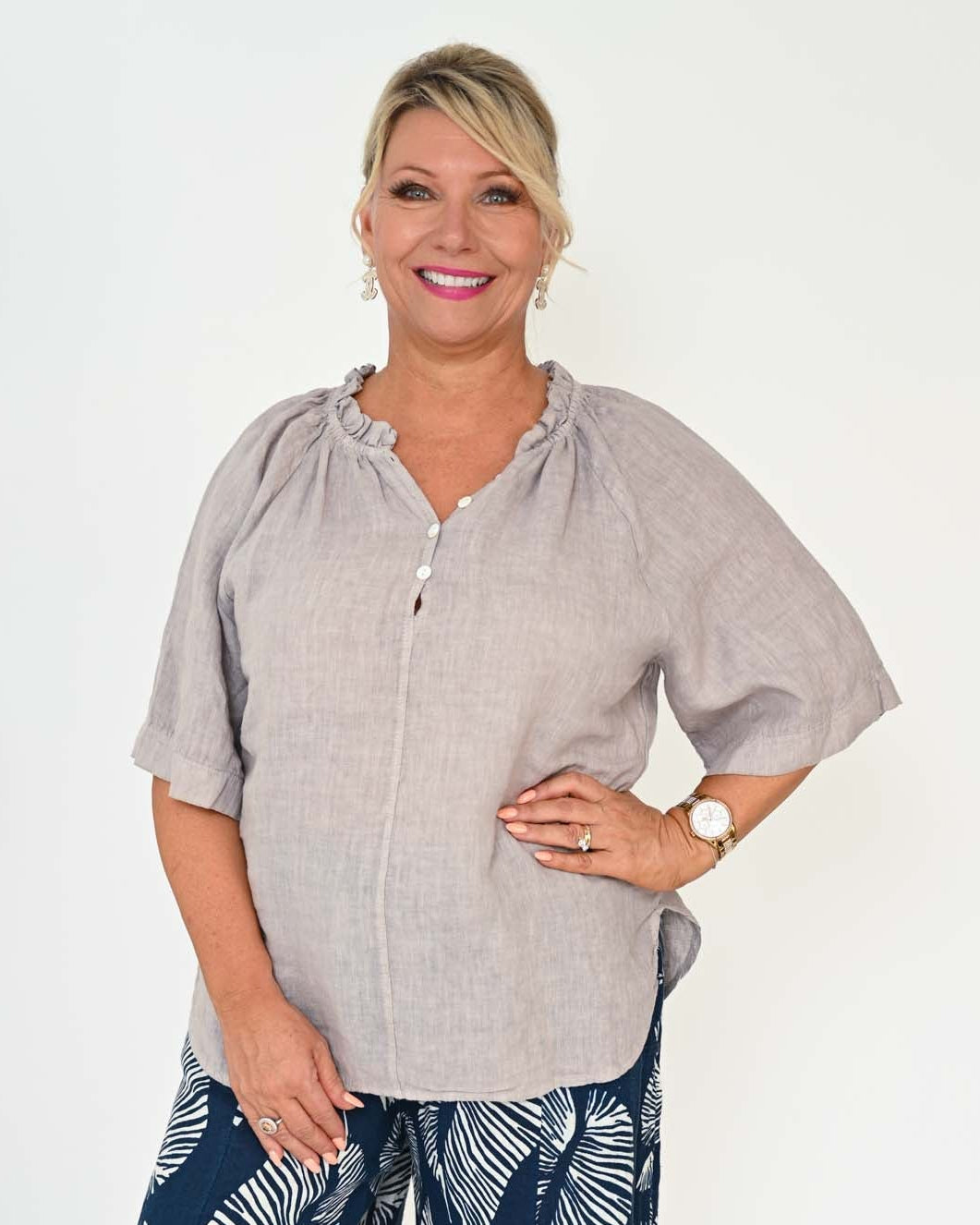 Donna Donna Maxine Top - Fango