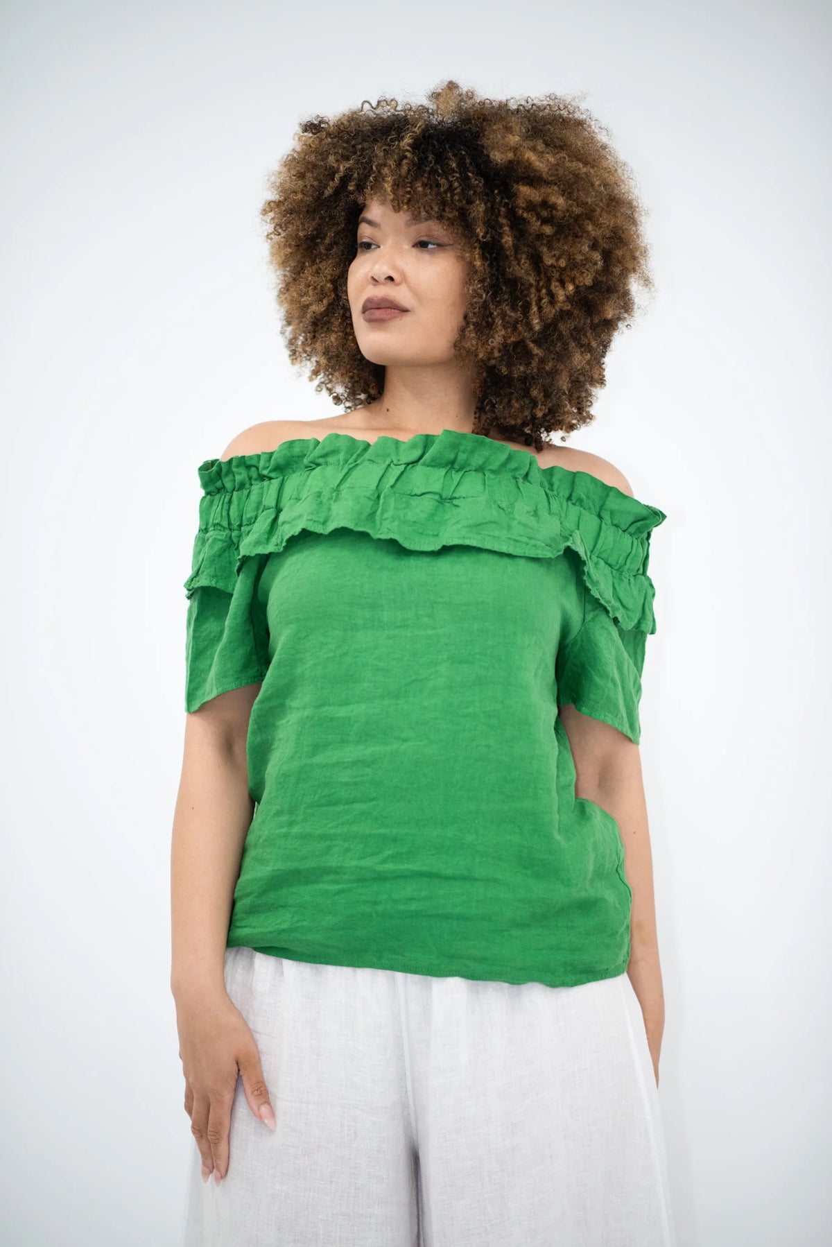 Donna Donna Avento Top - Emerald