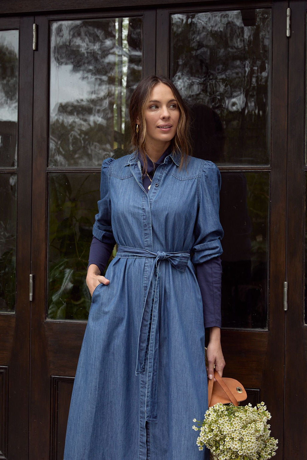Goondiwindi Cotton Chambray Dress