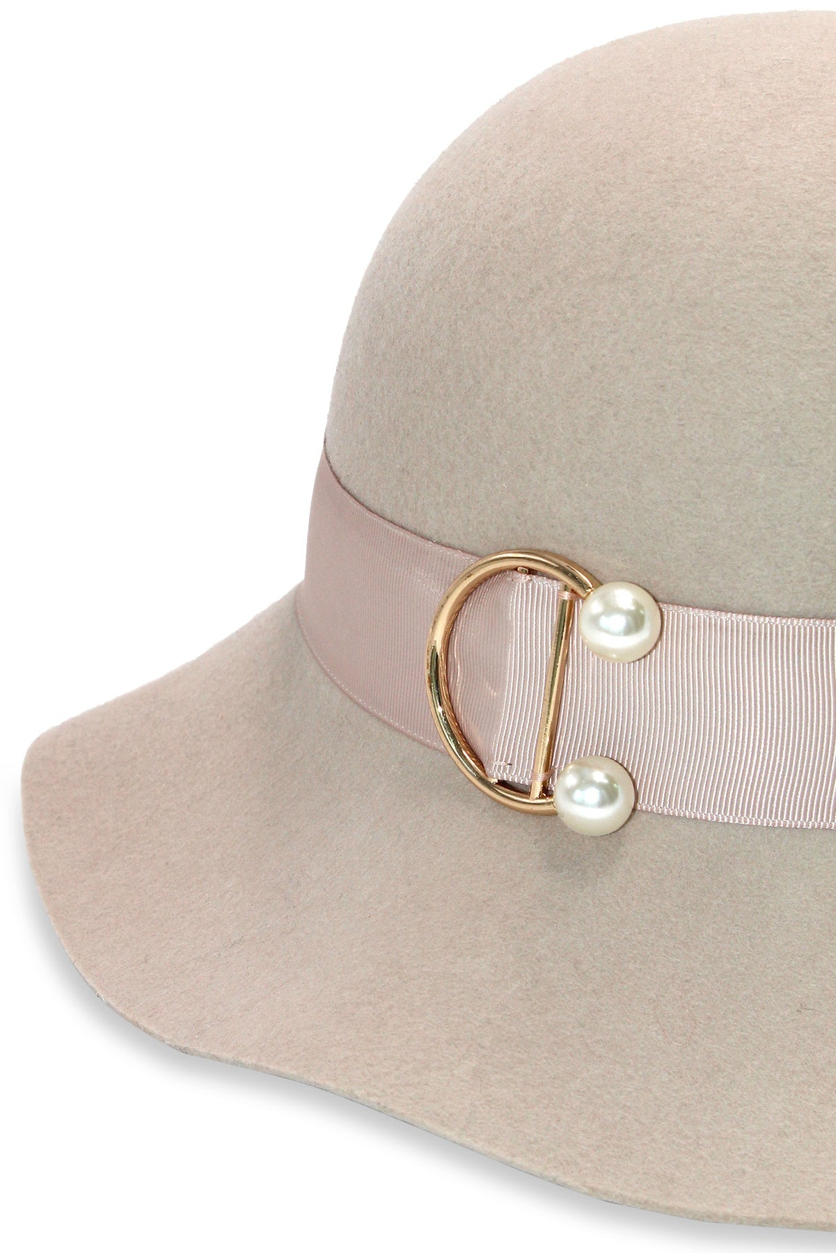 MORGAN & TAYLOR SAIGE SMALL WOOL FLOPPY - BEIGE