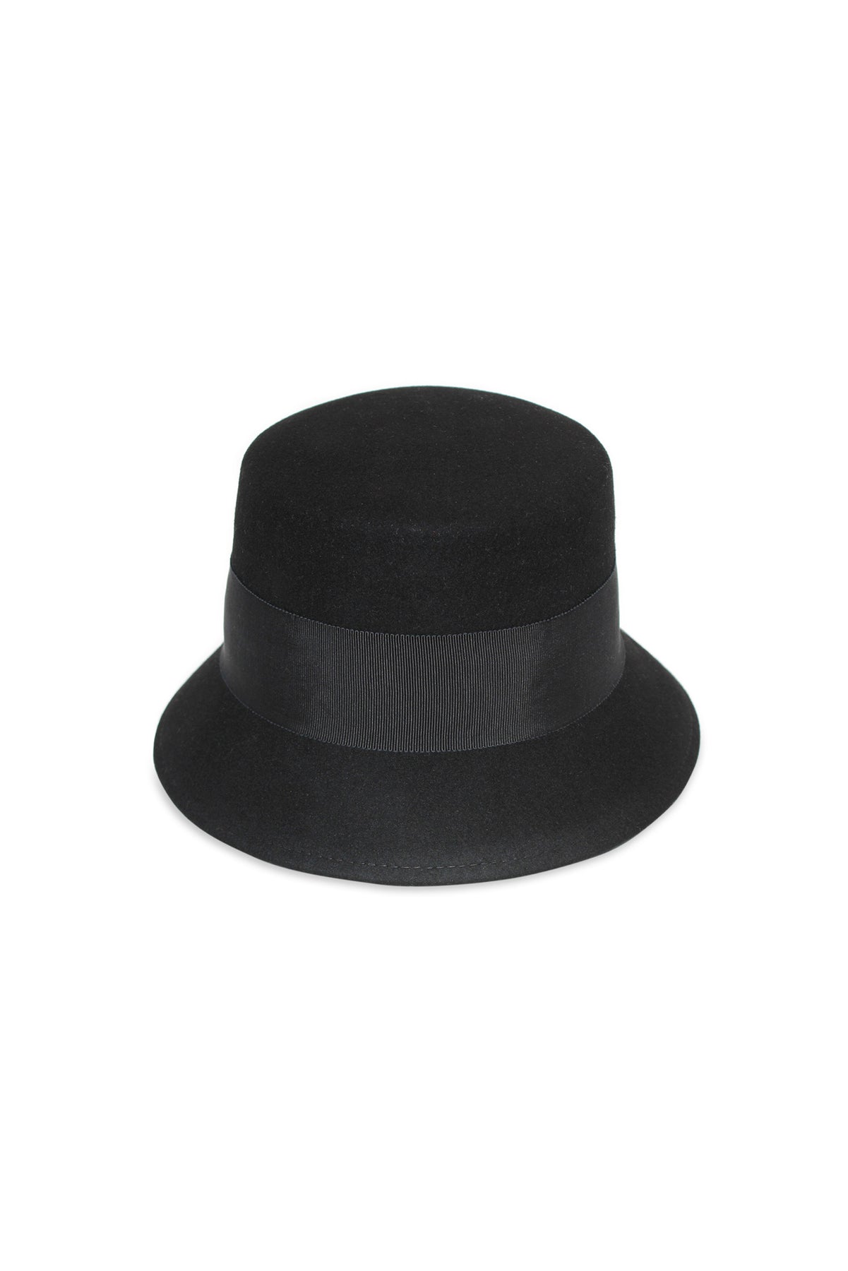 MORGAN & TAYLOR DARCY WOOL HAT - BLACK