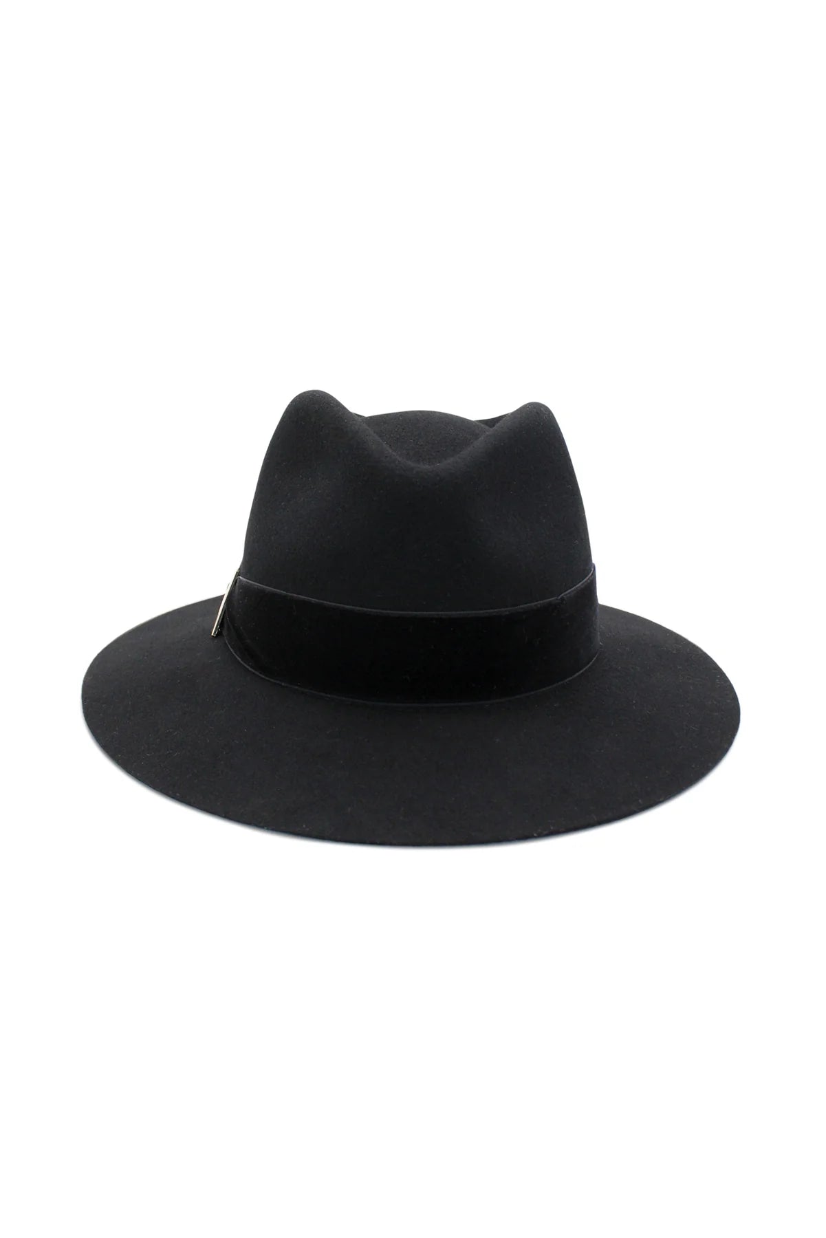 Morgan & Taylor Payton Wool Felt Fedora - Black