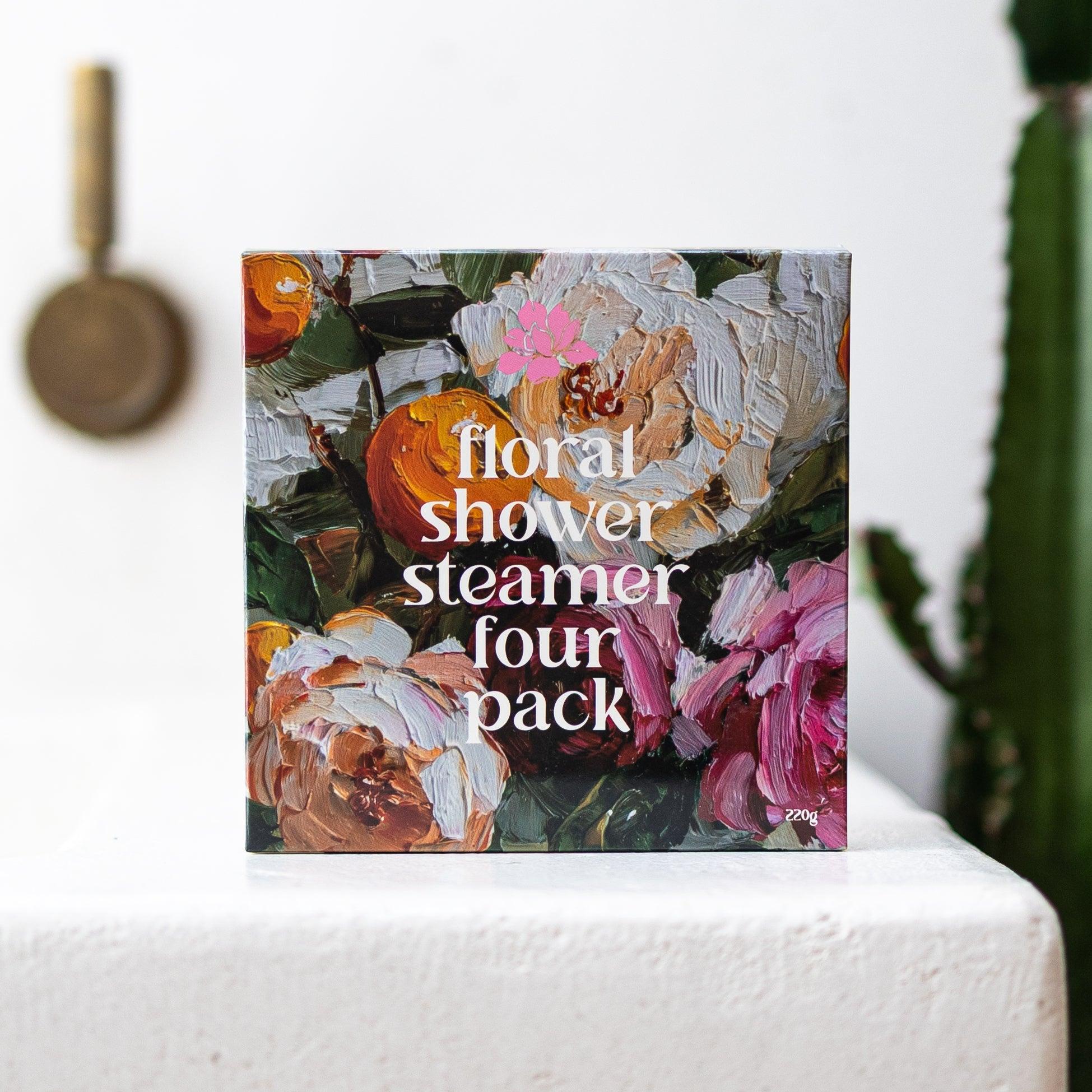 Blume & Body Shower Steamer Four Pack - FLORAL
