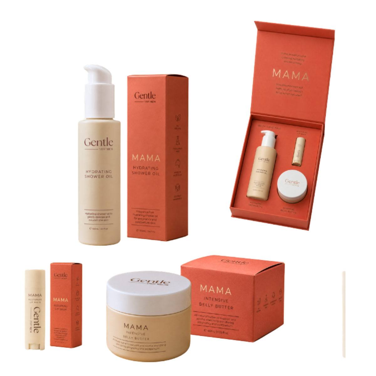 Gentle Mama - Body Care Trio