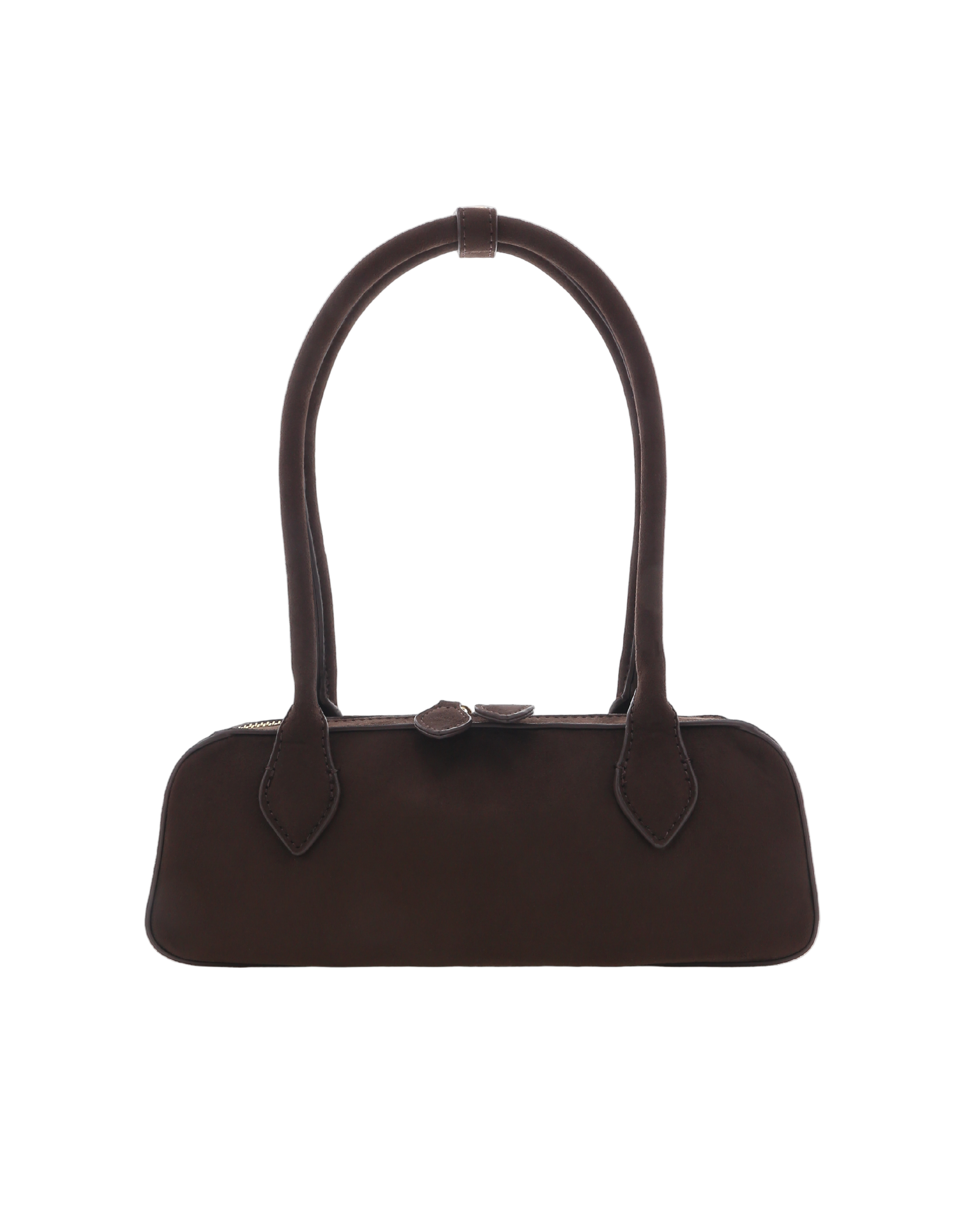 Billini GIA Shoulder Bag - Dark Cacao Suede