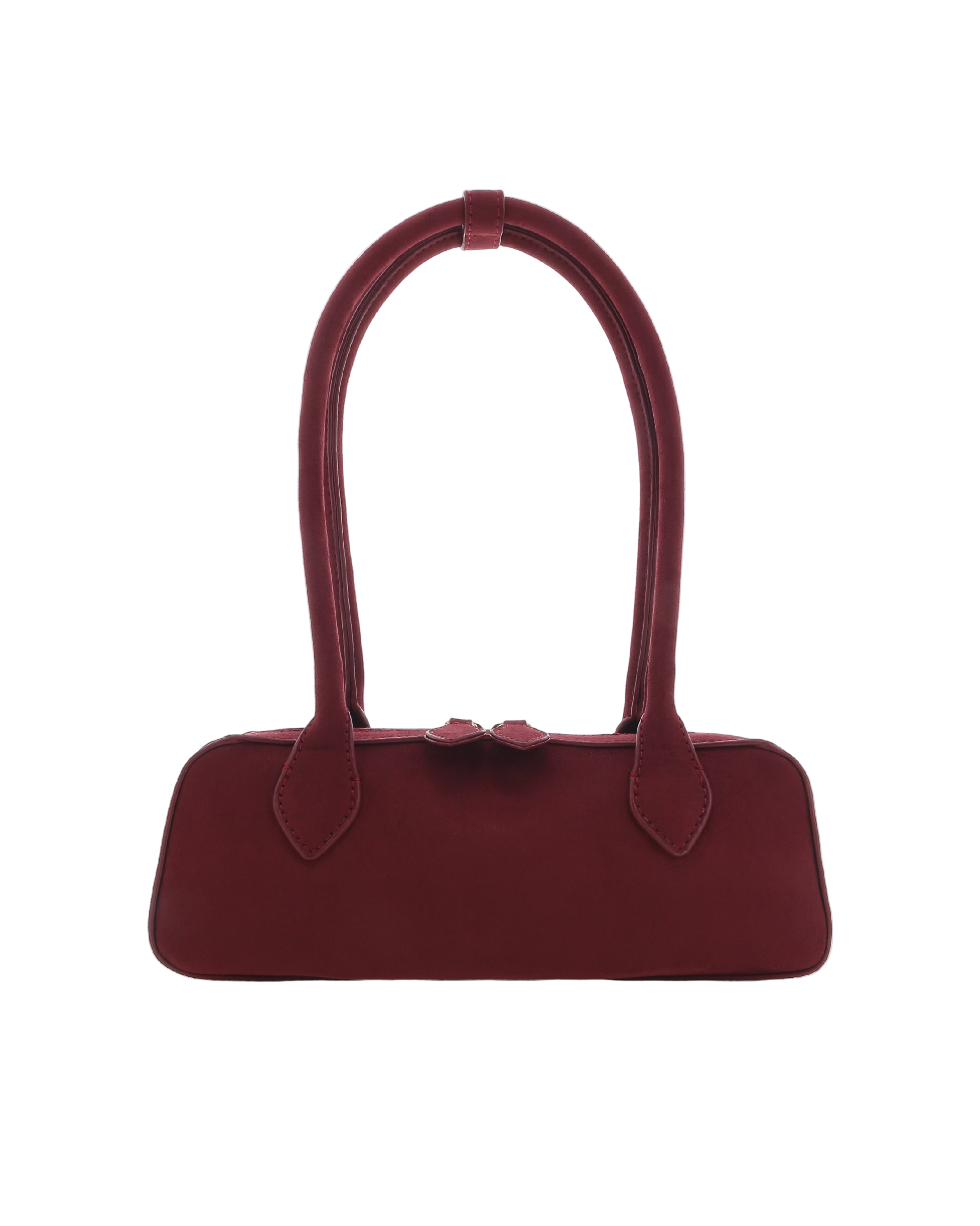 Billini GIA Shoulder Bag - Dark Cherry Suede
