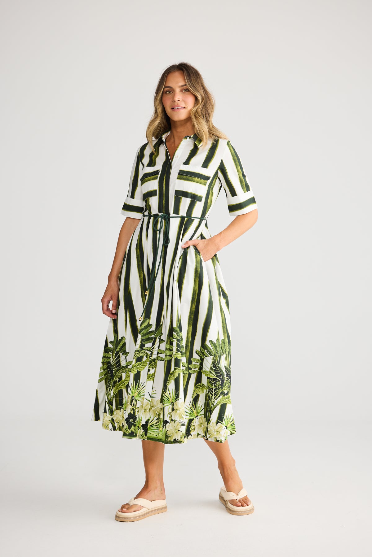 Holiday Nalani Dress - Botanica Print