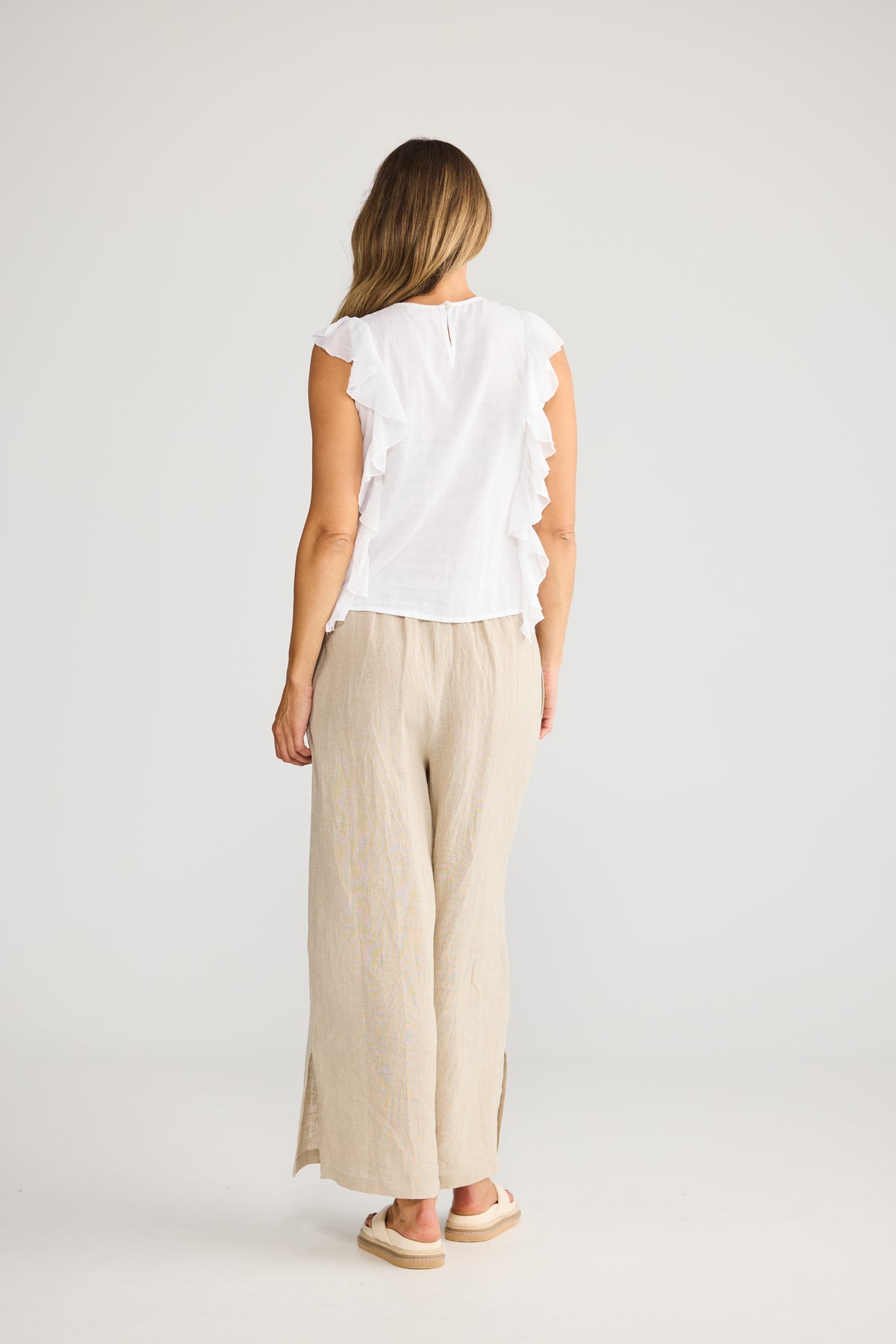 Holiday Cali Top - White