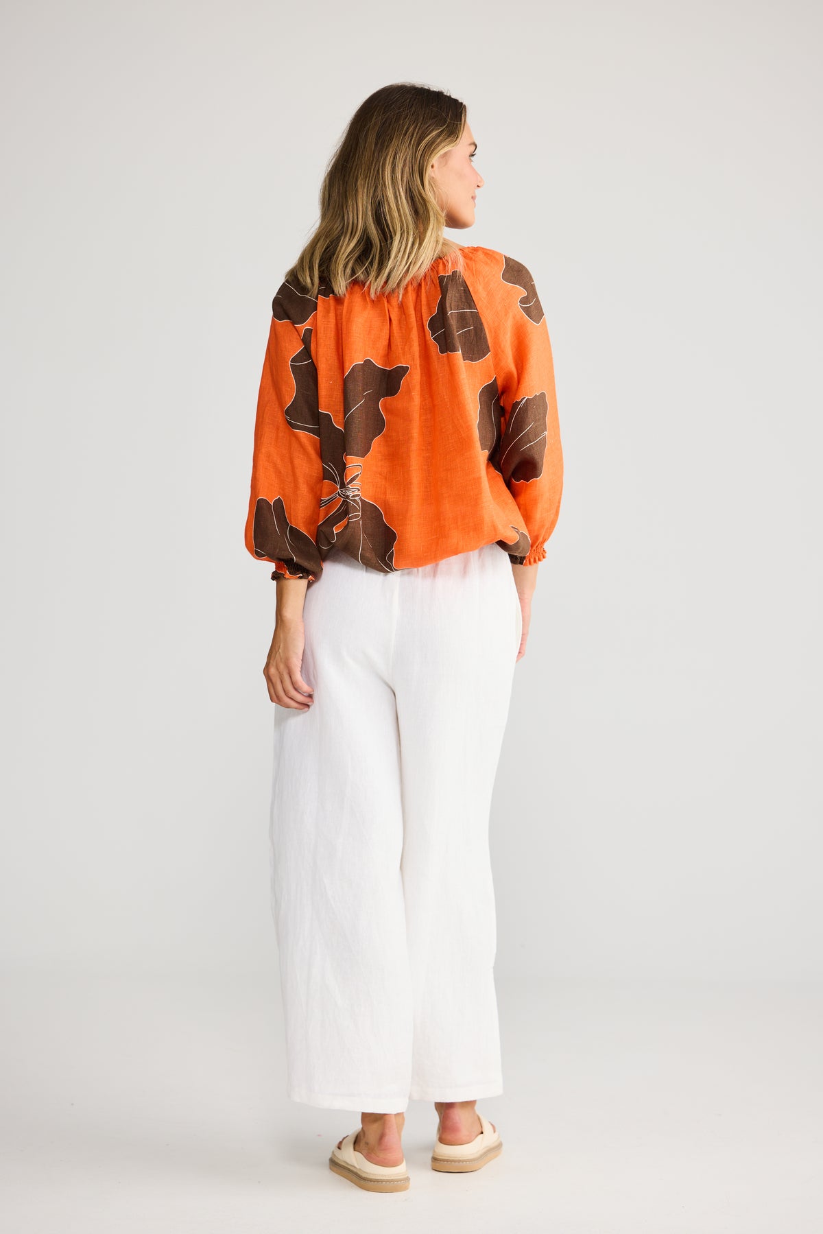Holiday Seaside Top - Hibiscus Breeze