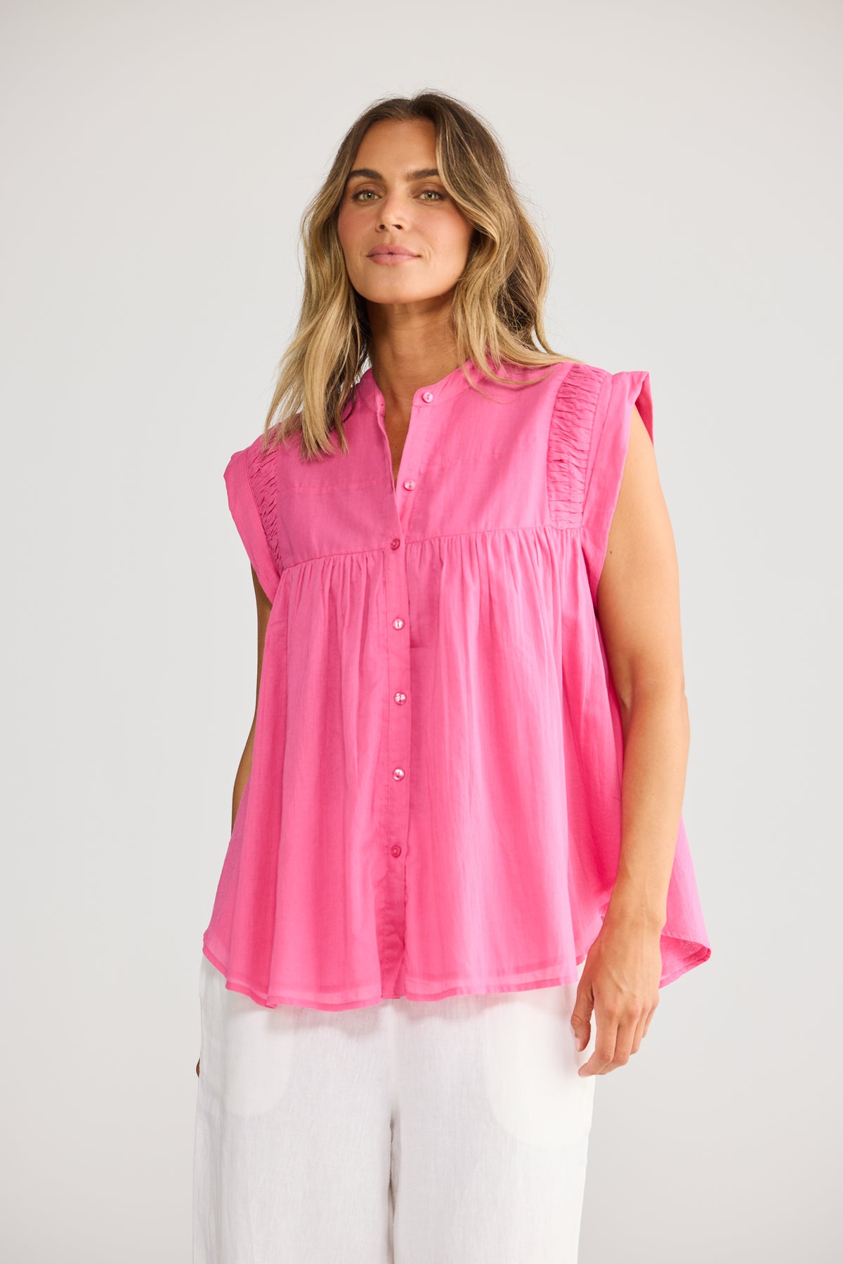 Holiday Clementine Top - Rose