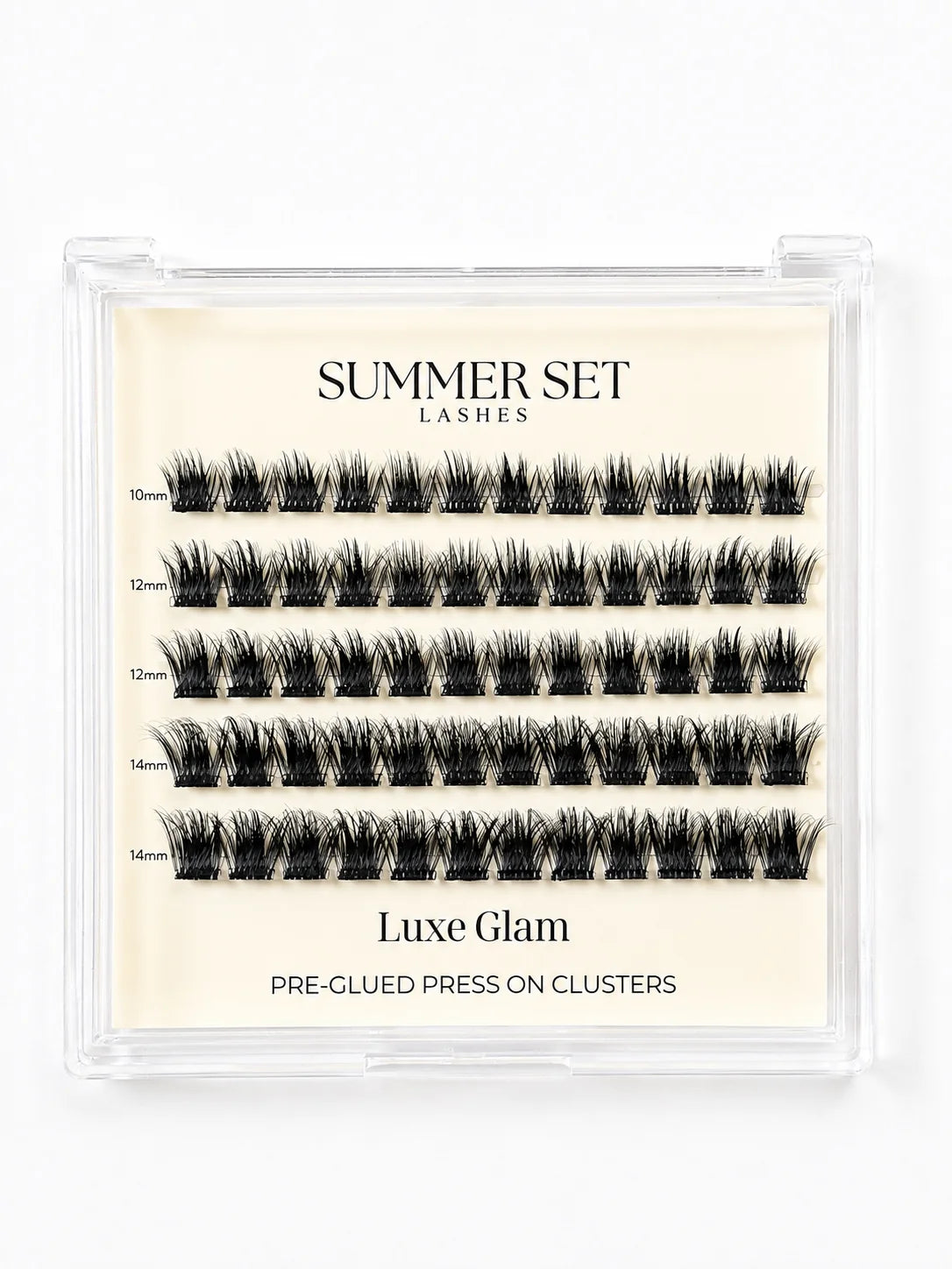 Summer Set Lashes - Easy Peasy Lashes Luxe Glam - Black