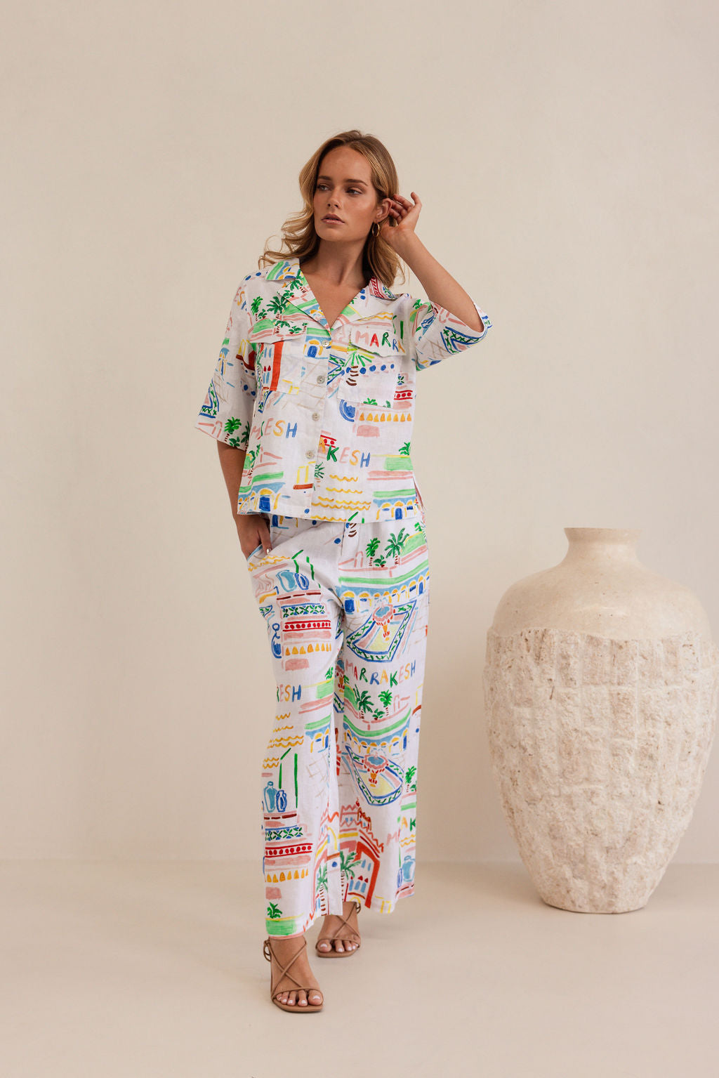 Kaleido Safari Shirt - Marrakesh