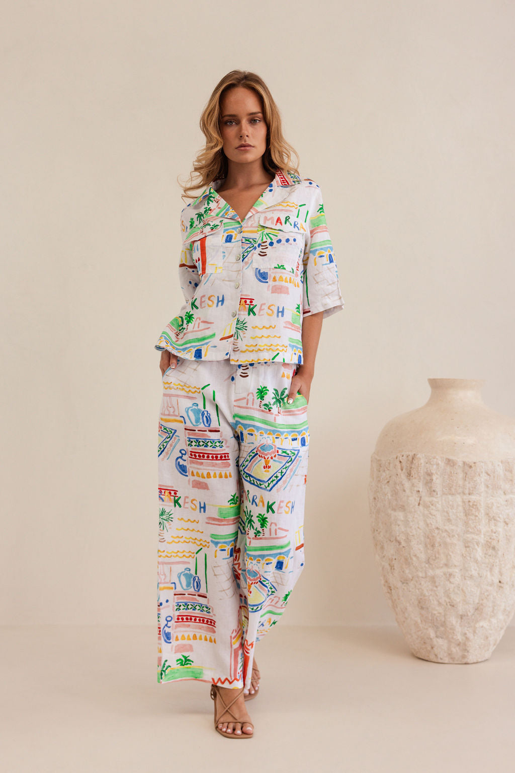 Kaleido Safari Shirt - Marrakesh