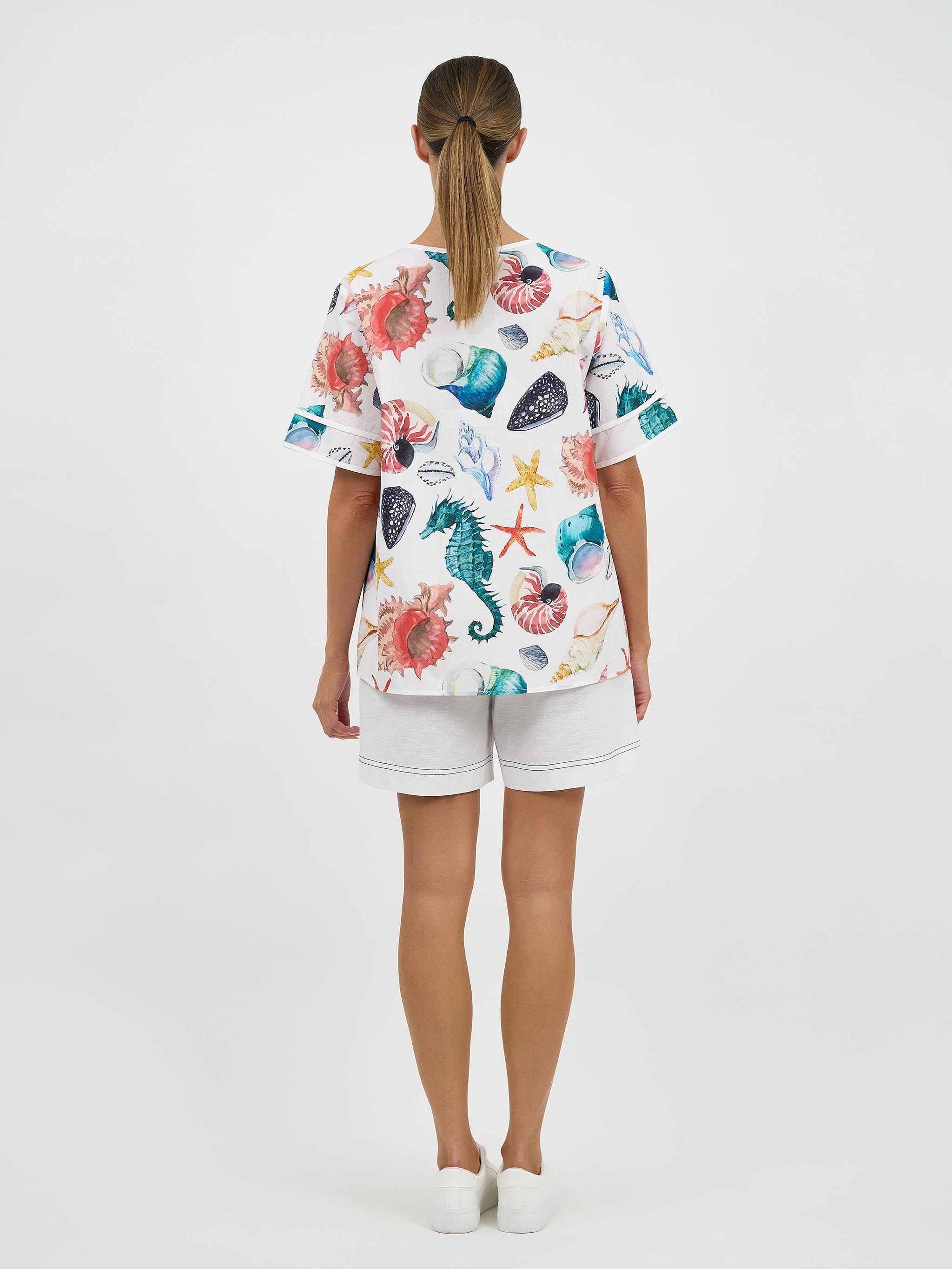 Liberty Rose Seaside Treasures Blouse