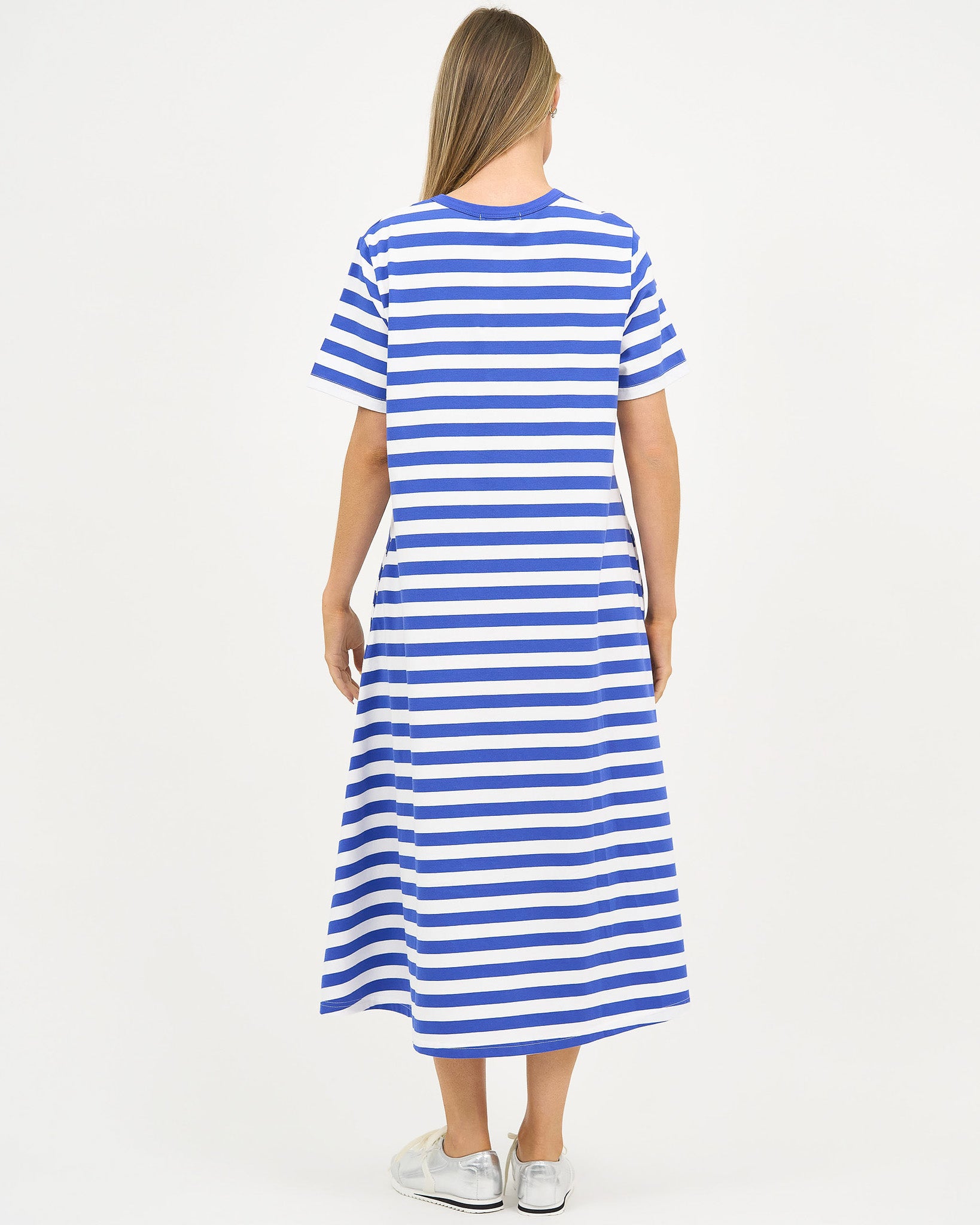 Liberty Rose Seaside Stripe Relaxed Dress
