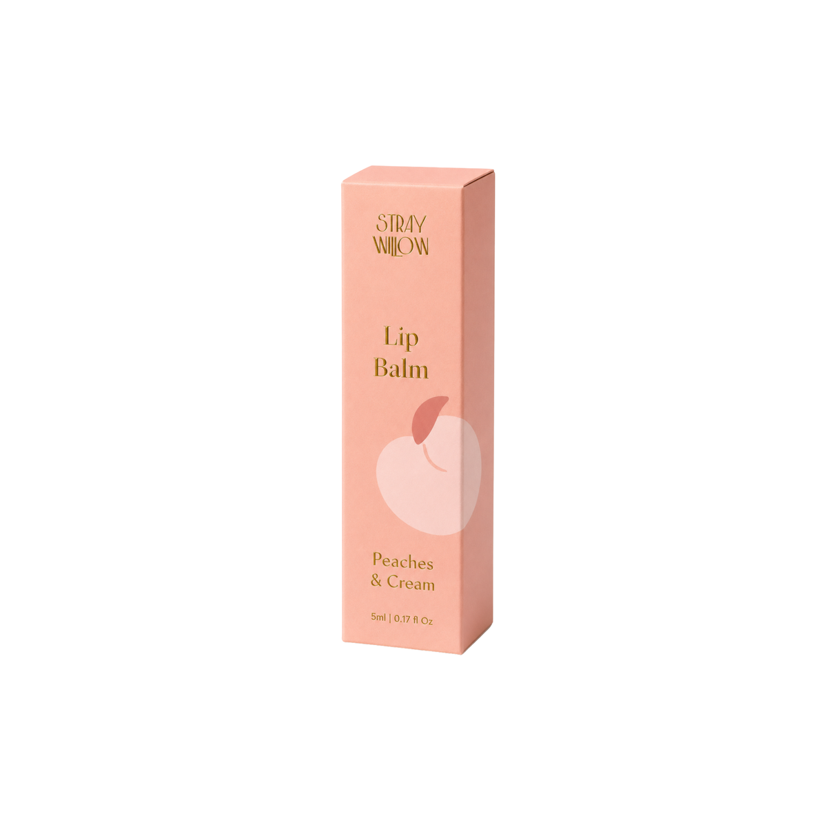 Stray Willow Lip Balm - Peaches and Cream