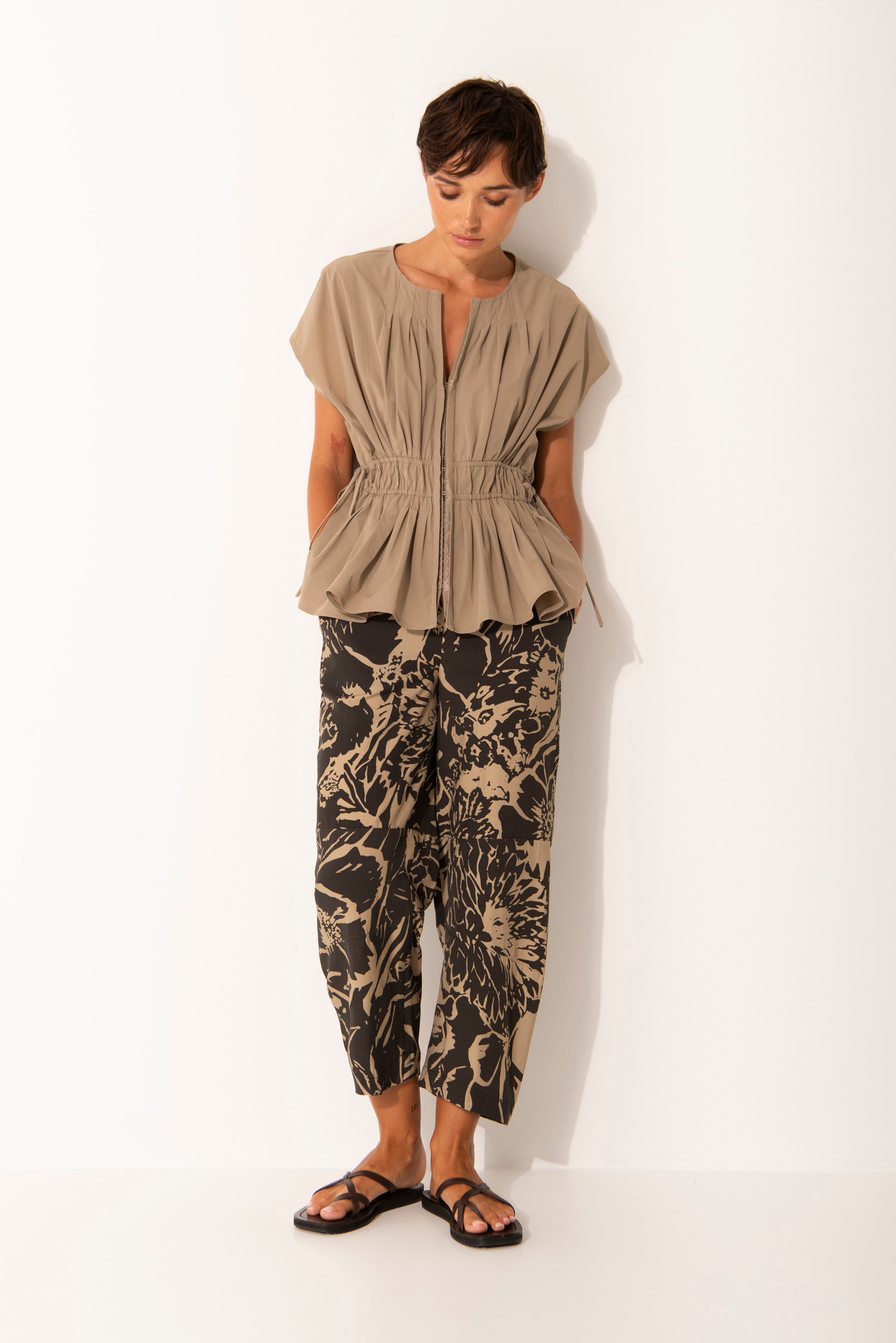 Lounge The Label Ardeche Pant - Arabica Print