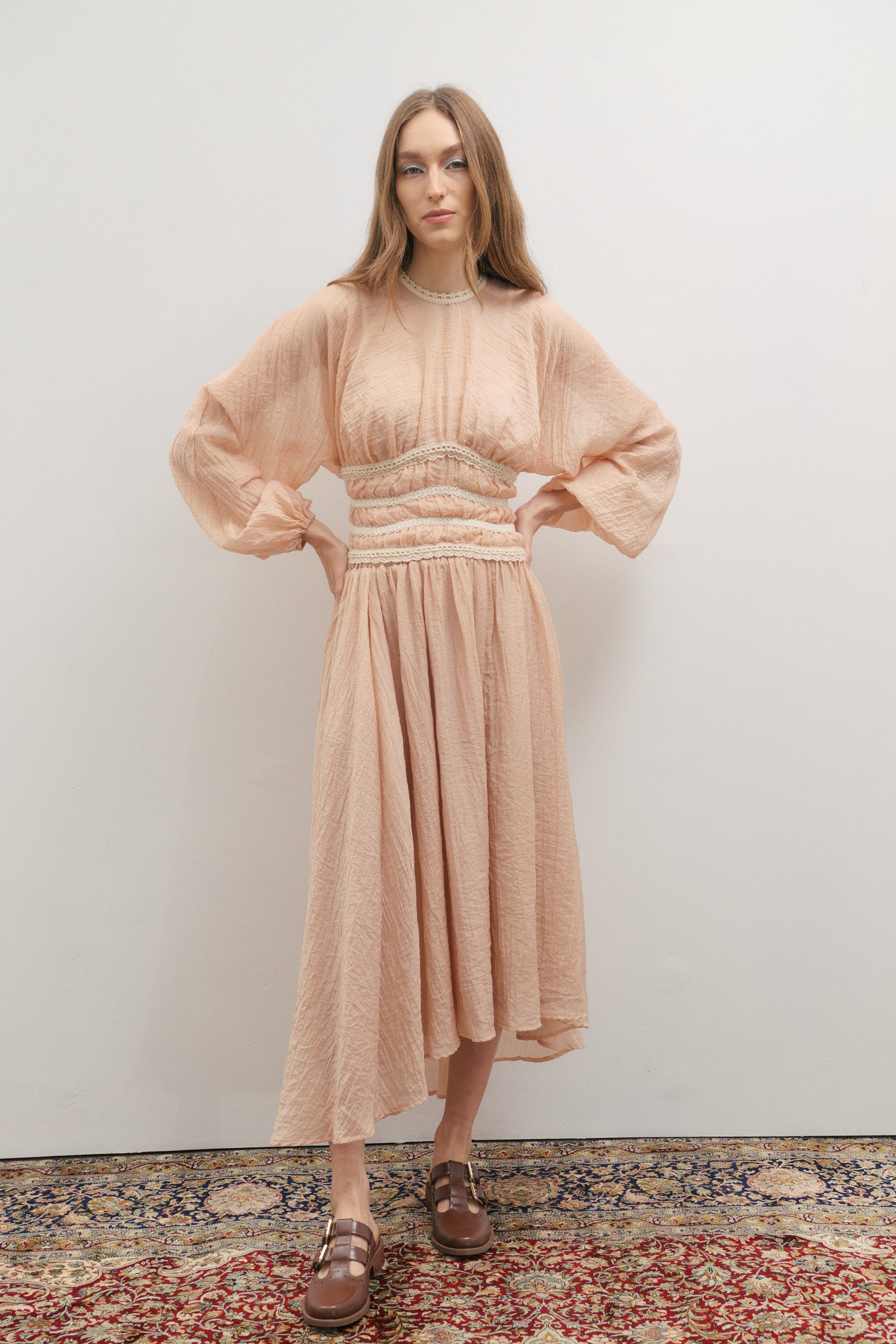 Maevarii Poetic Dreams Top - Peach Pearl