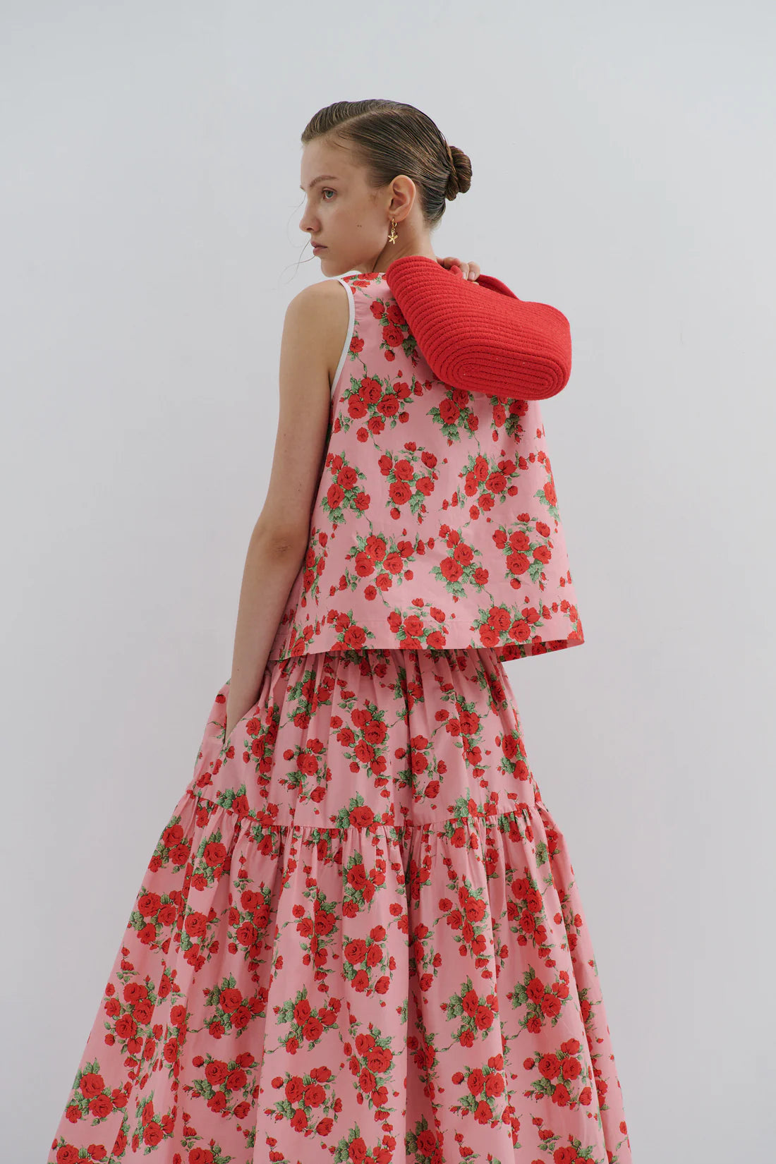 Maevarii Alice Midi Skirt - Queen of Roses