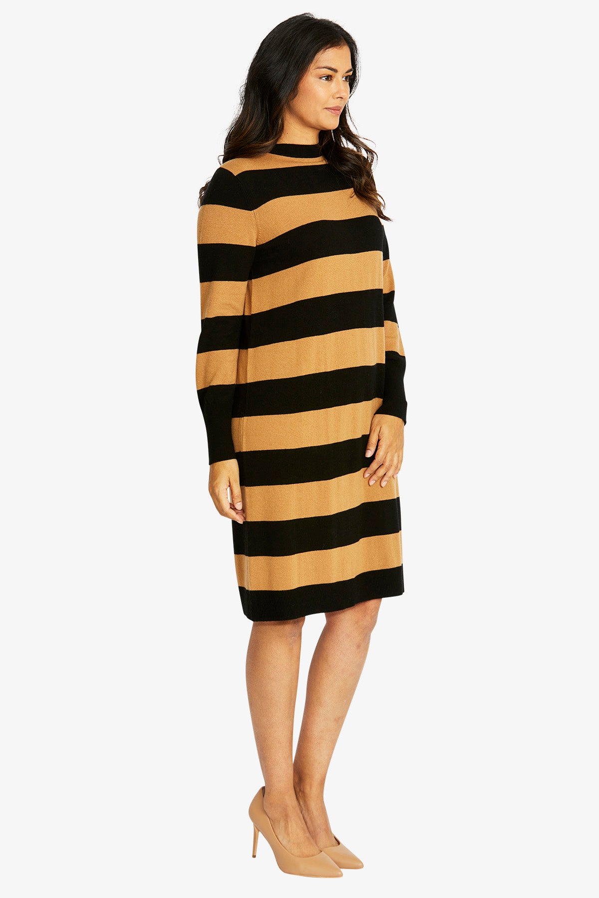 Ping Pong Eva Jumper Dress - Black/Butterscotch