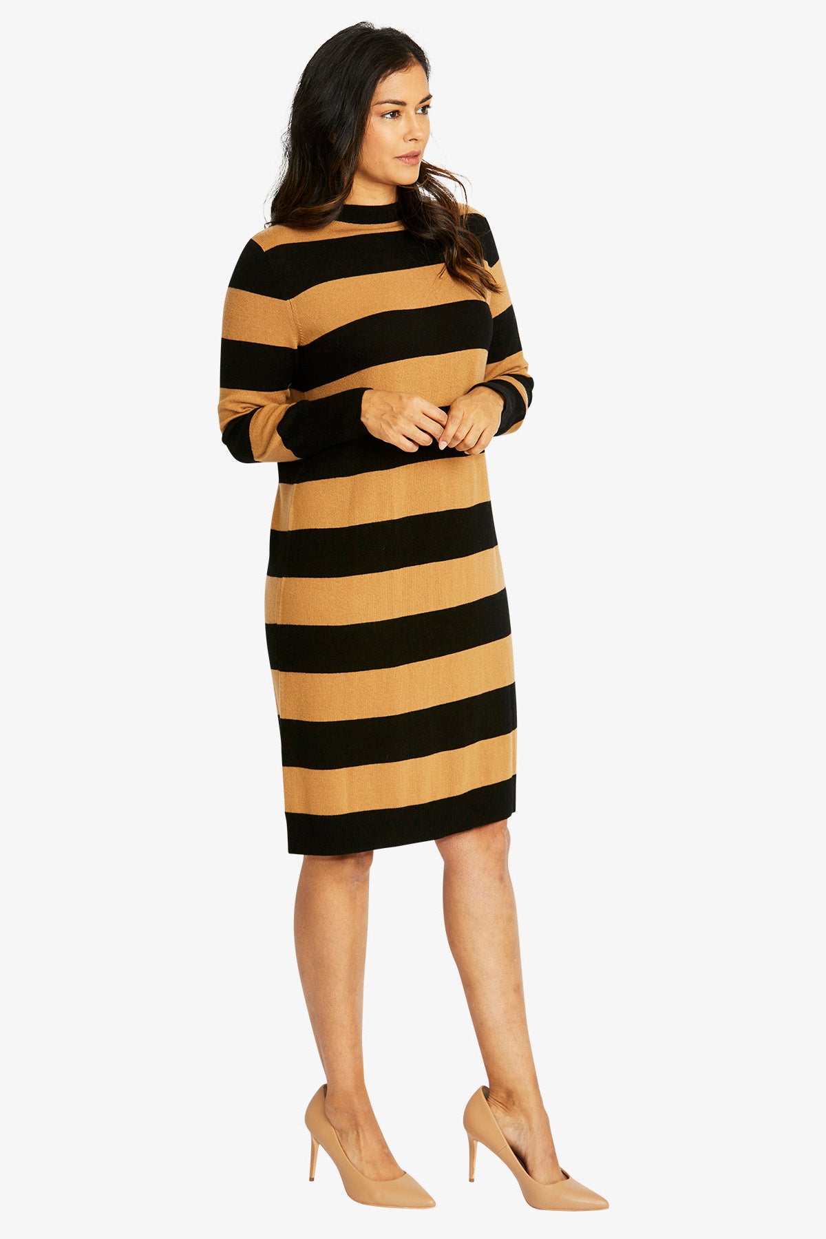 Ping Pong Eva Jumper Dress - Black/Butterscotch