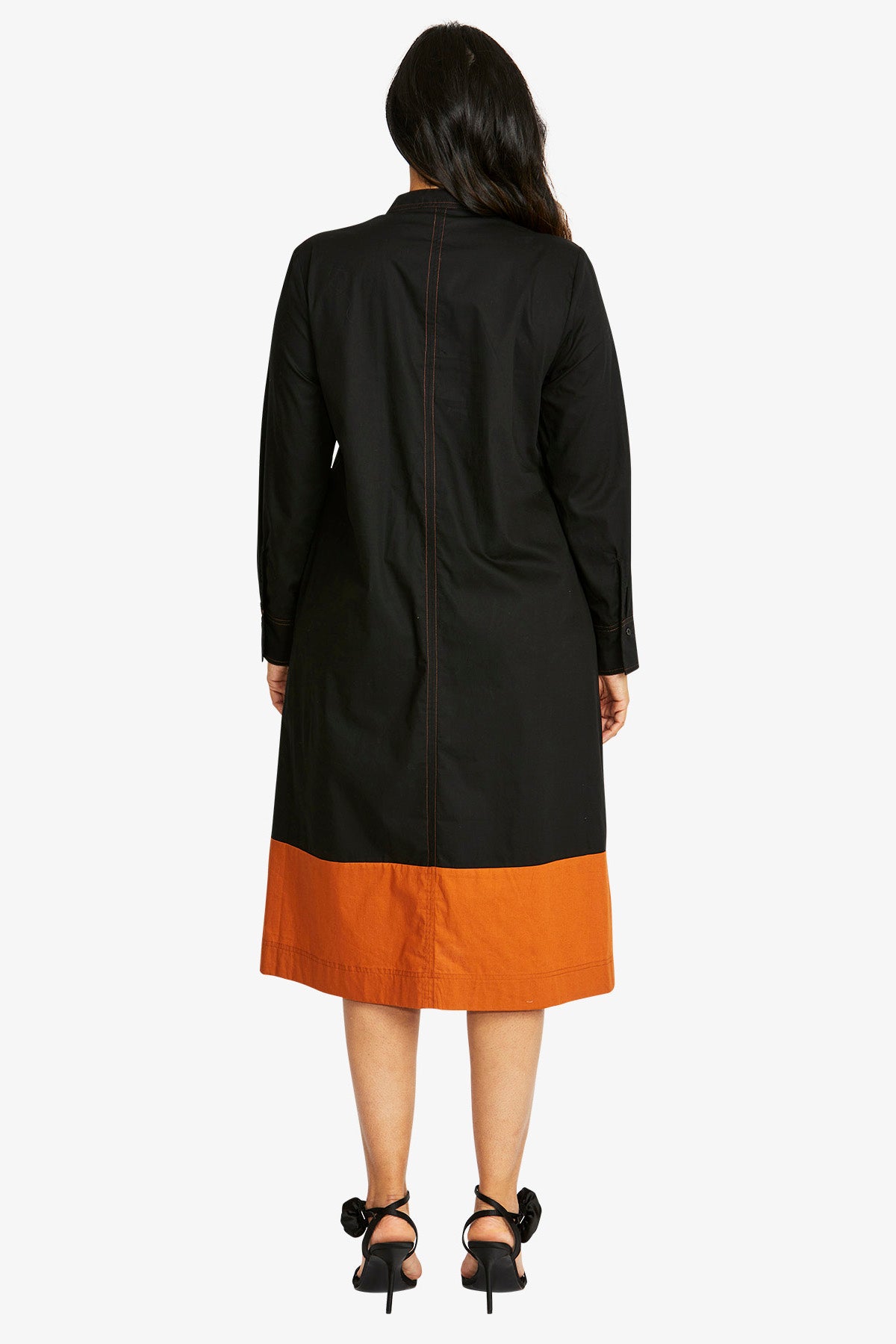 Ping Pong Theodora Dress - Black/Cashew