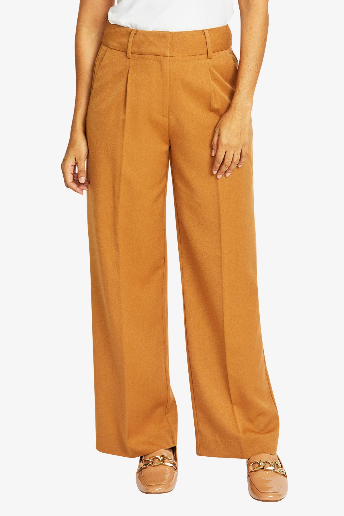 Ping Pong City Trouser - Dark Butterscotch