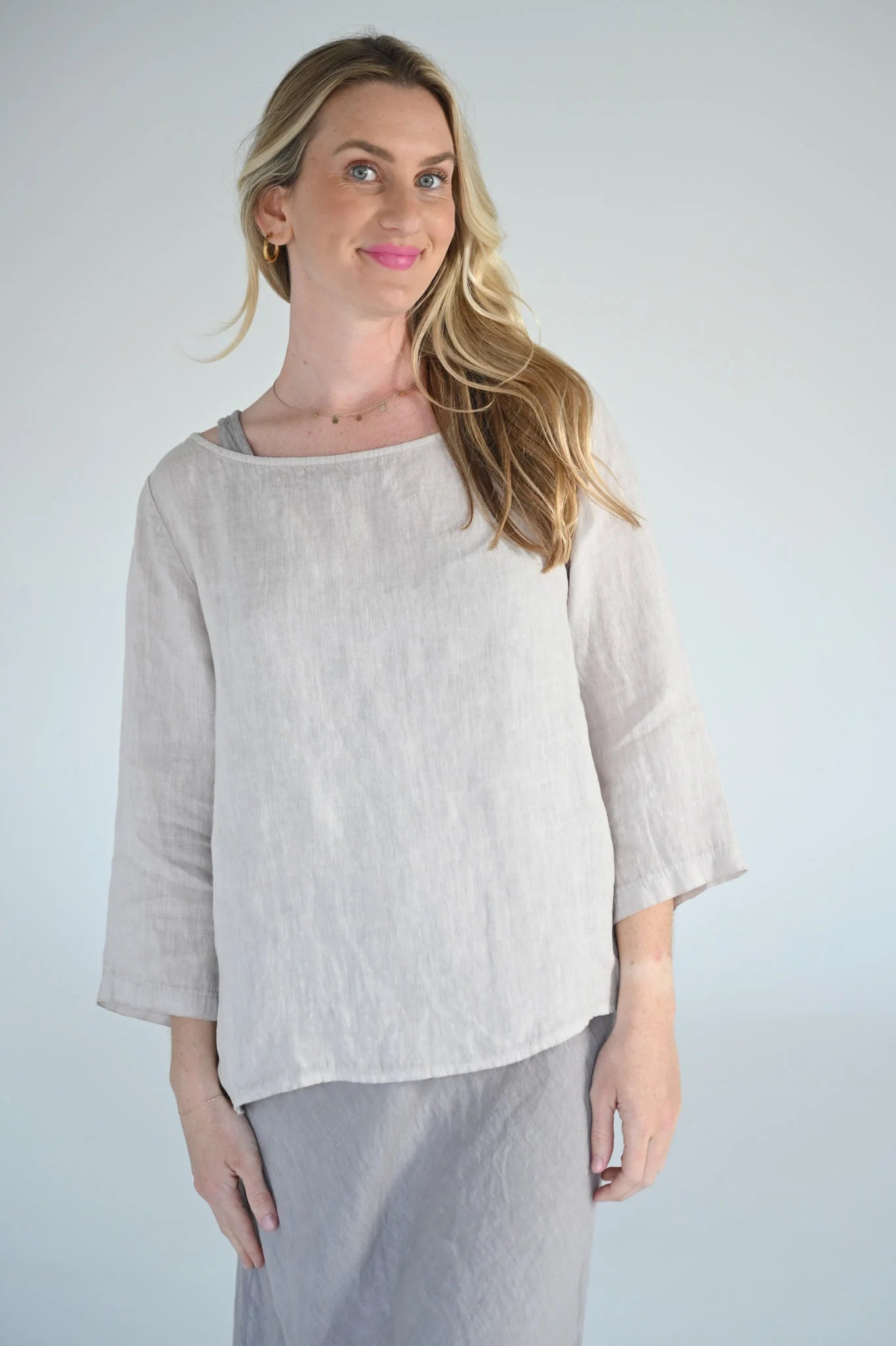 Portofino Kendra Top - Beige