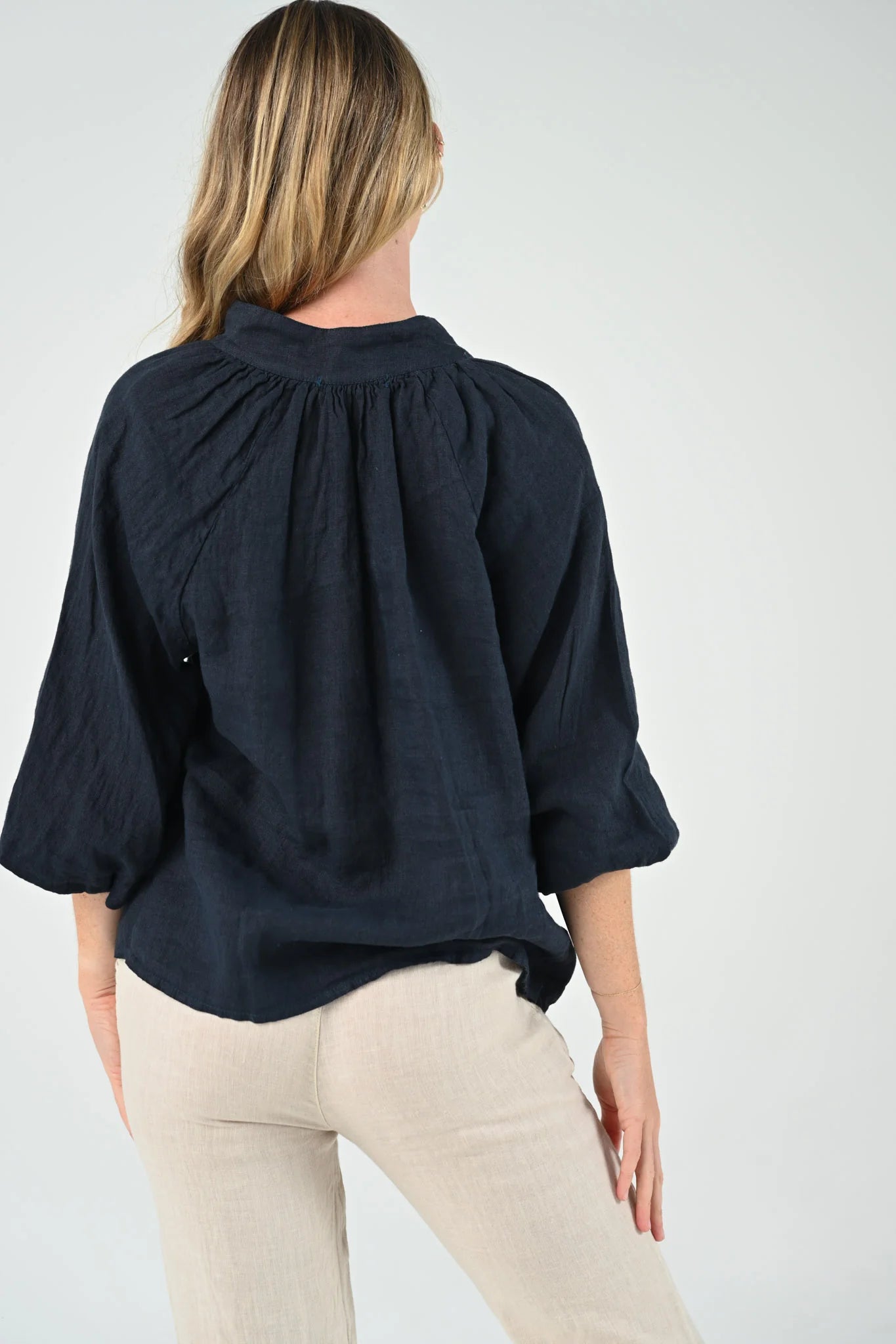 Portofino Cleo Top - Navy