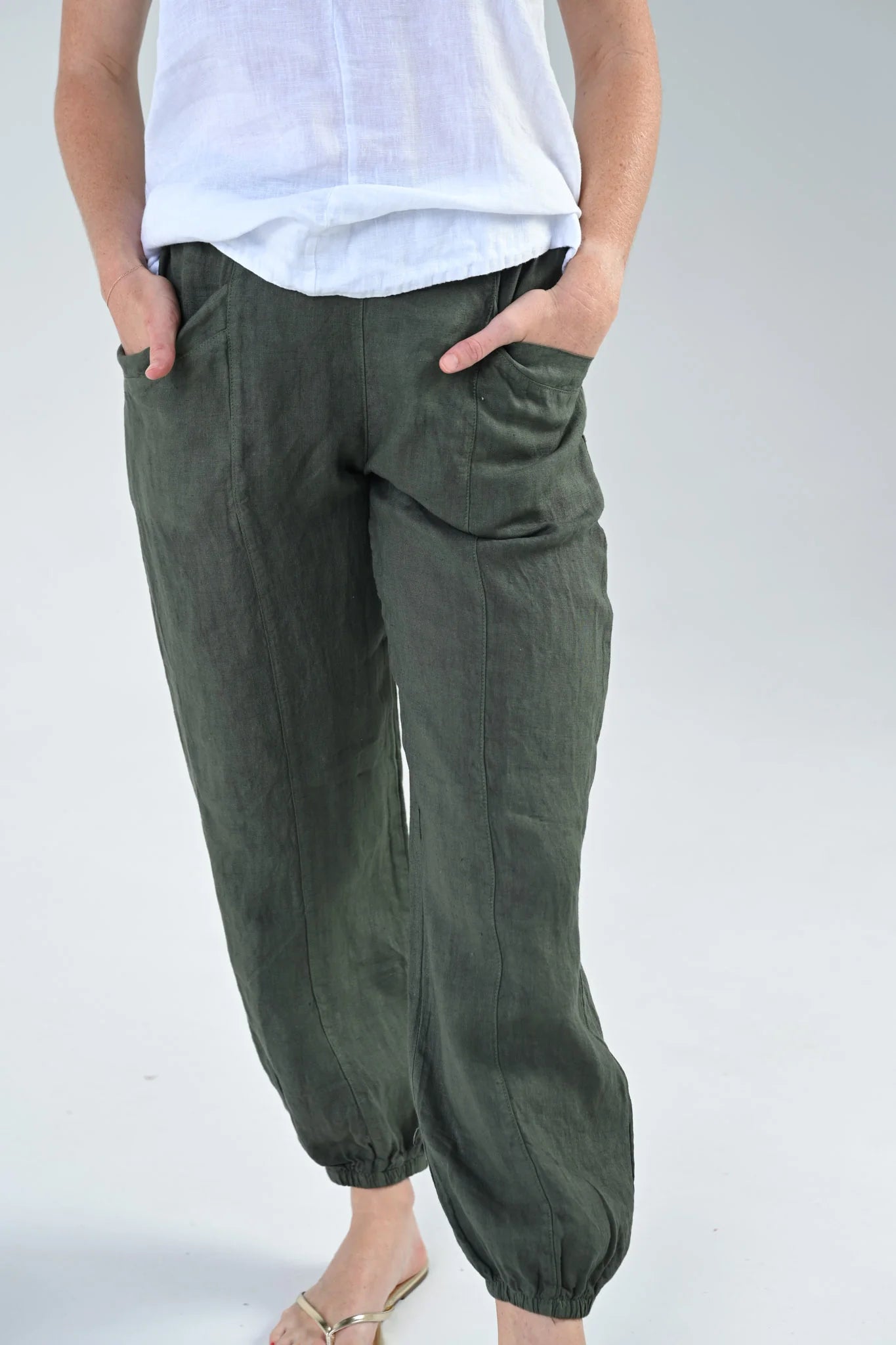 Portofino Meg Pant - Khaki