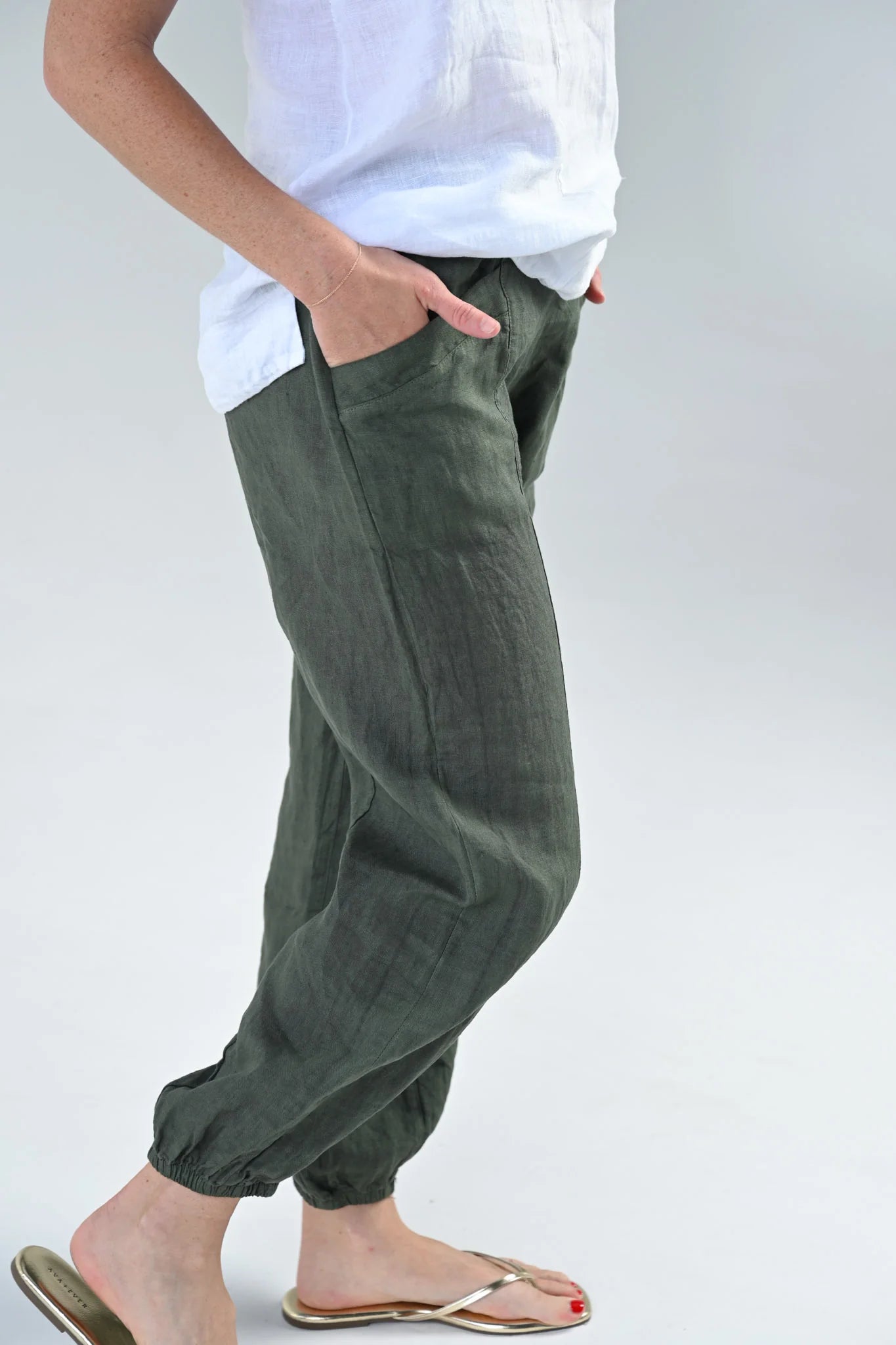 Portofino Meg Pant - Khaki