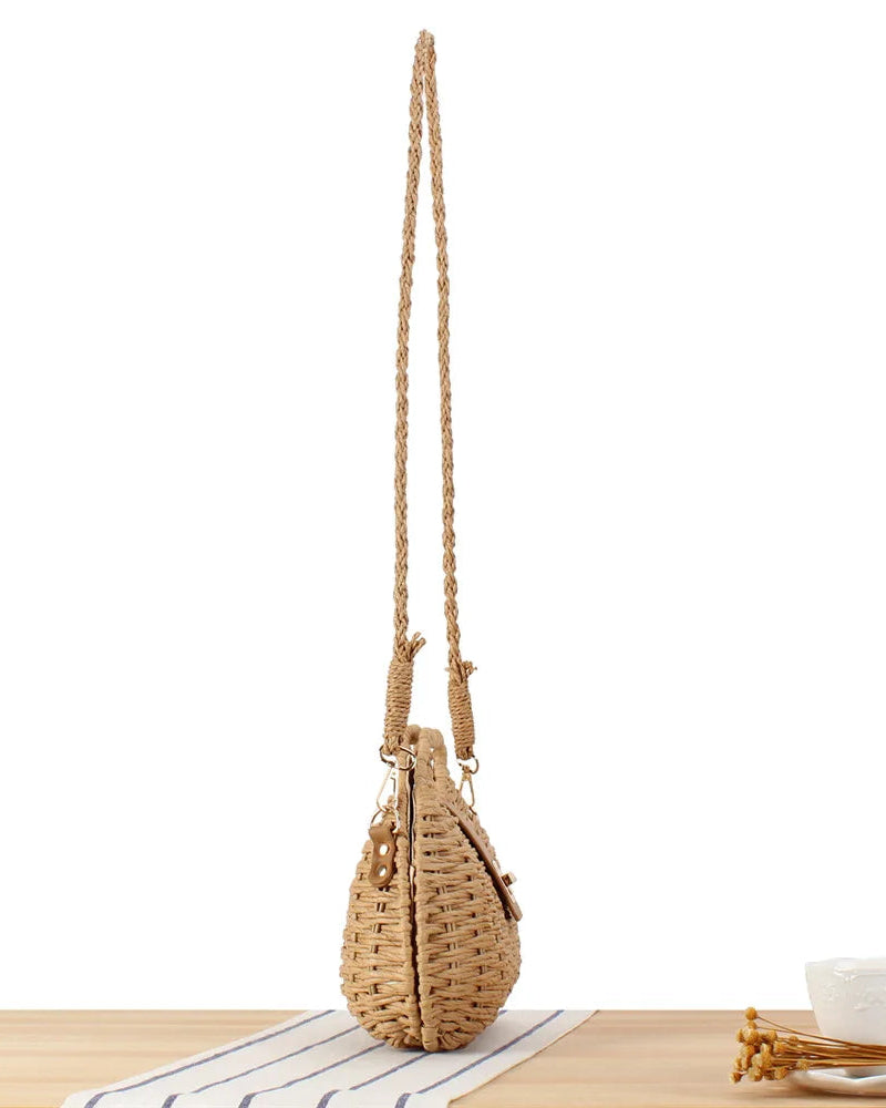 Coastal Breeze Woven Bag