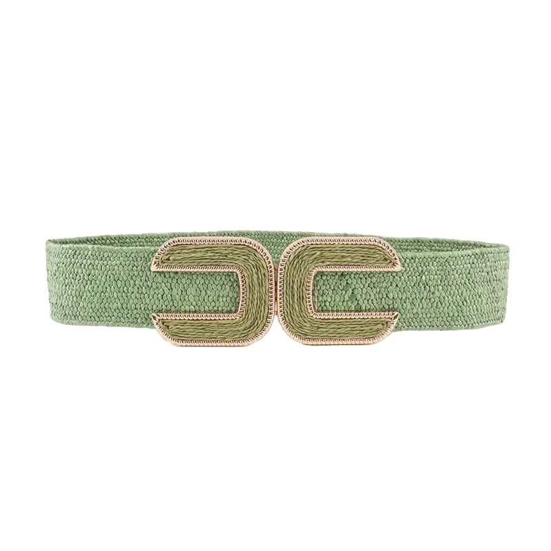 MRB Natural Weave Statement Belt