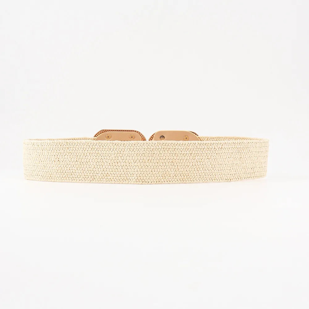 Natural Weave Statement Belt