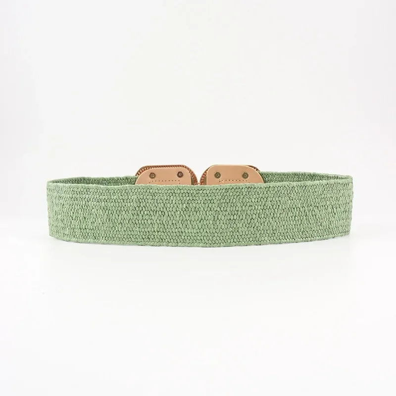 Natural Weave Statement Belt