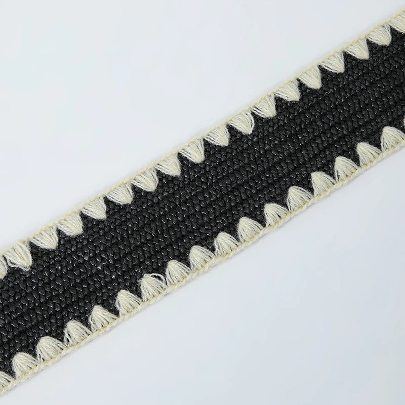 Tropicana Round Buckle Belt