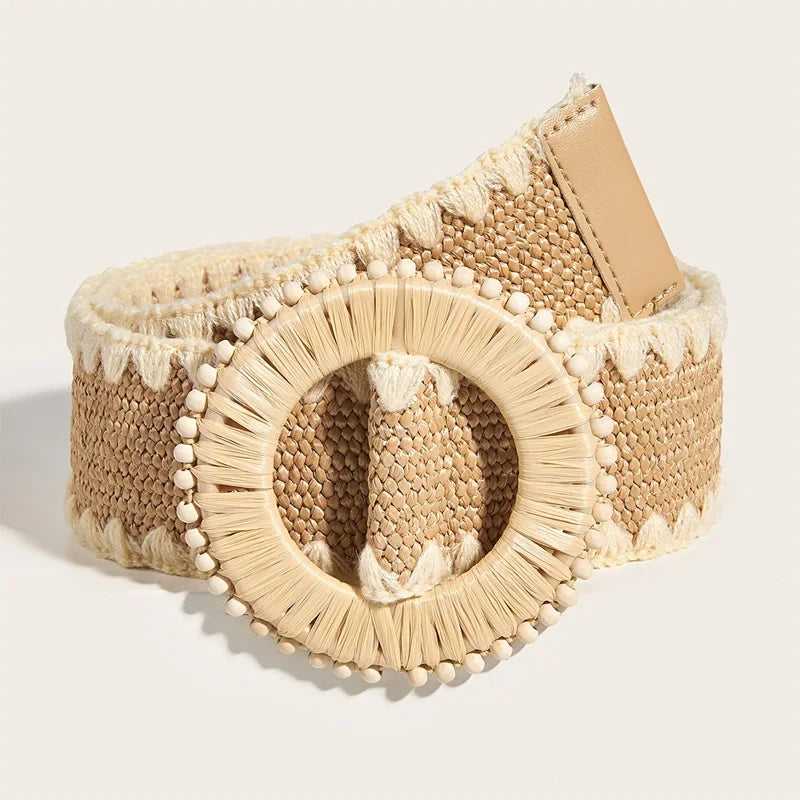 Isla Natural Weave Belt