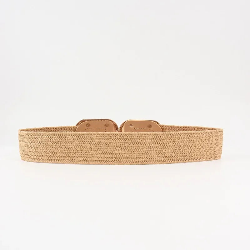 Natural Weave Statement Belt