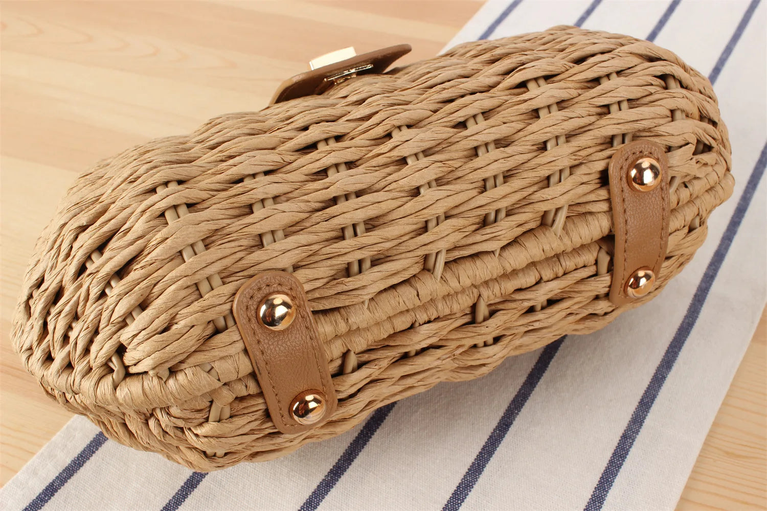 Coastal Breeze Woven Bag
