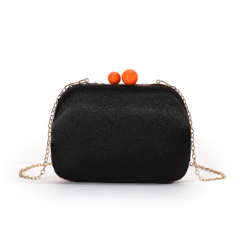 Midnight Garden Sequin Clutch