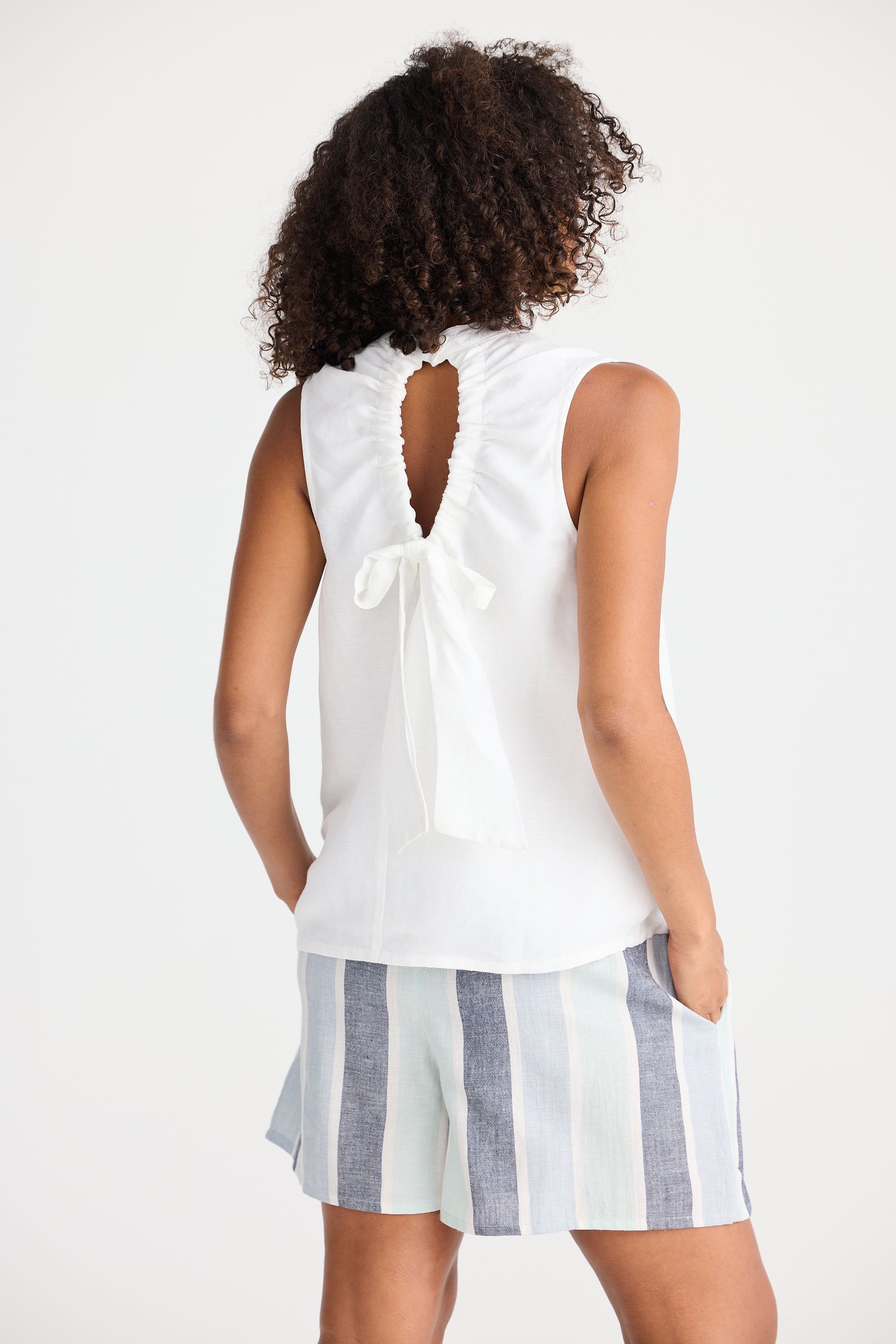 The Shanty Corp Adel Top - White