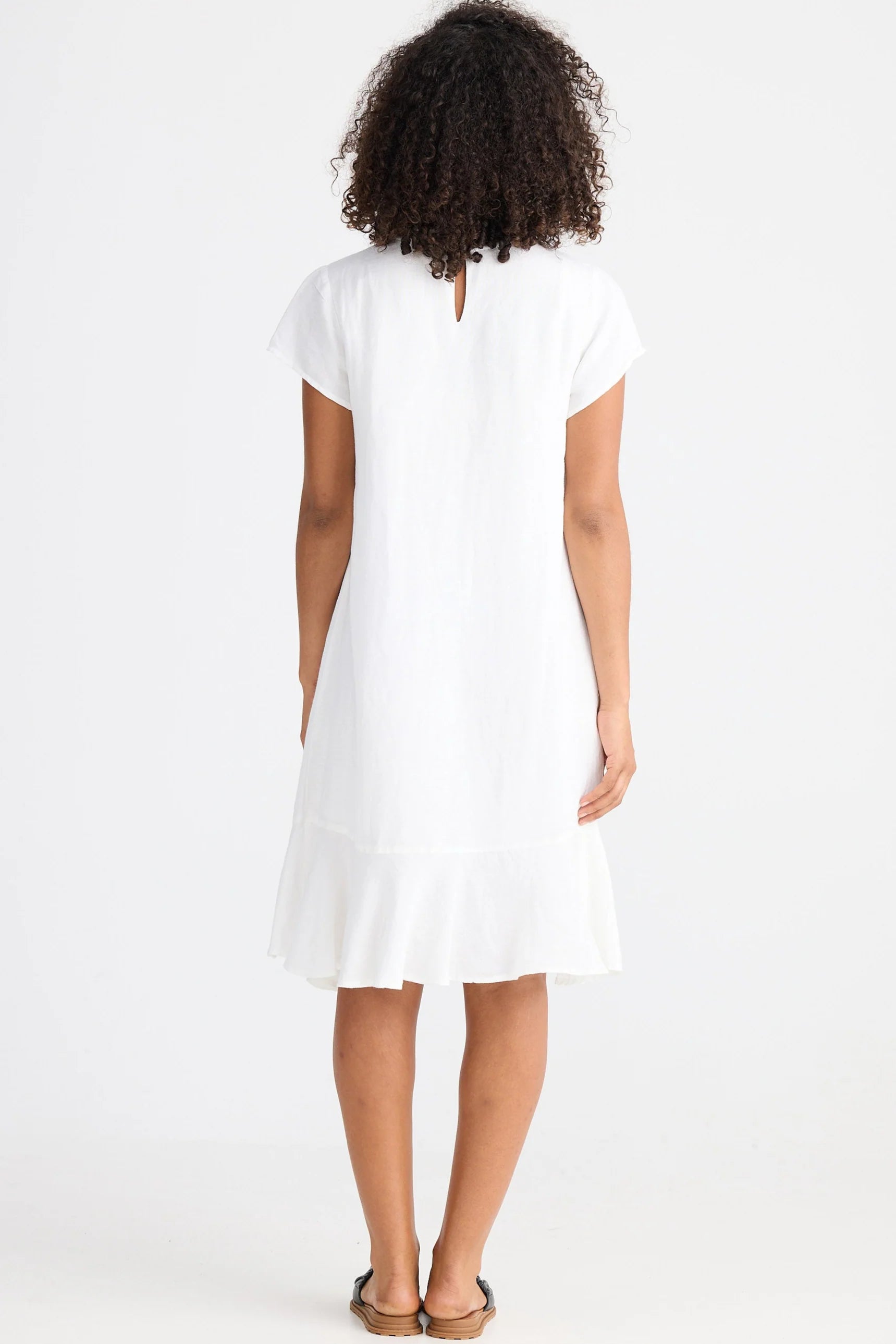The Shanty Corp Hepburn Dress - White