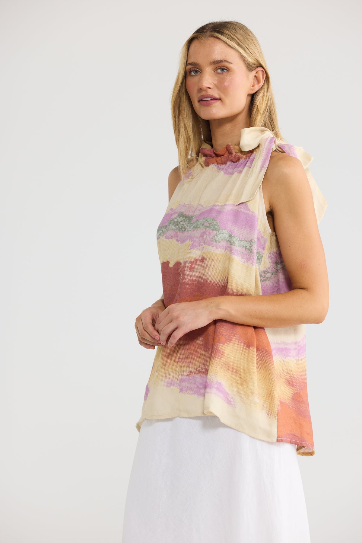 The Shanty Corp Lucia Top - Sand Dunes