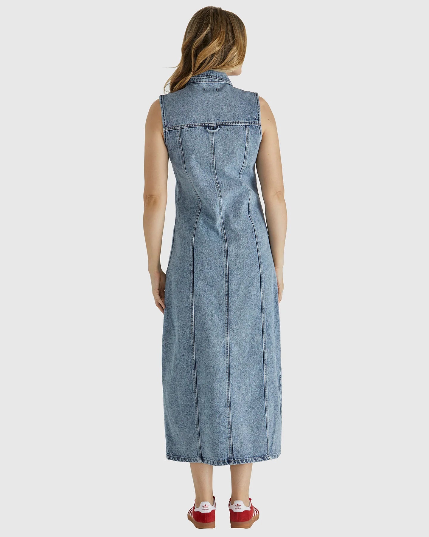 Sass Jordon Dress - Acid Wash