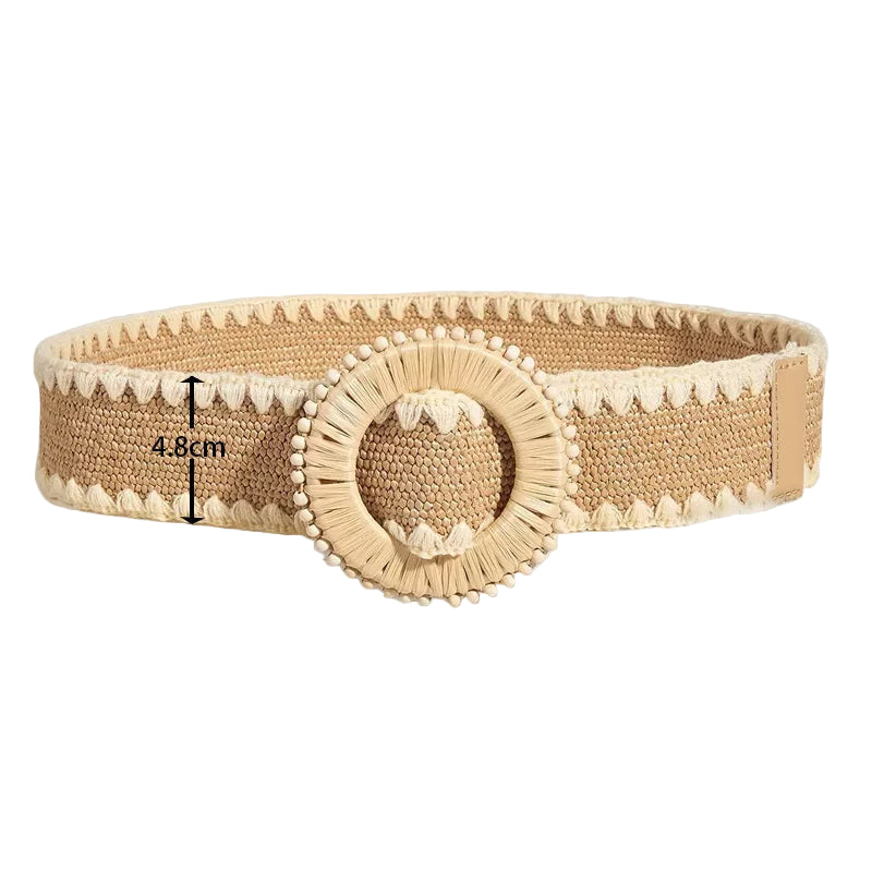 Isla Natural Weave Belt