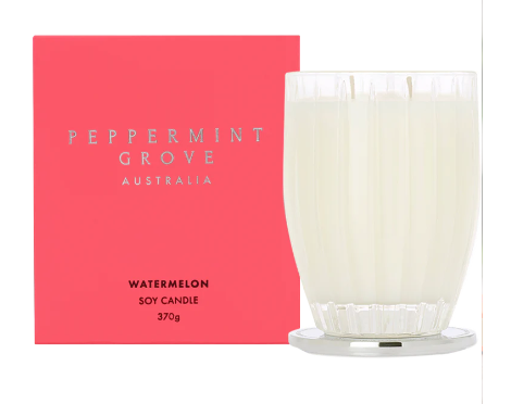 Peppermint Grove Watermelon Large Soy Candle 370g