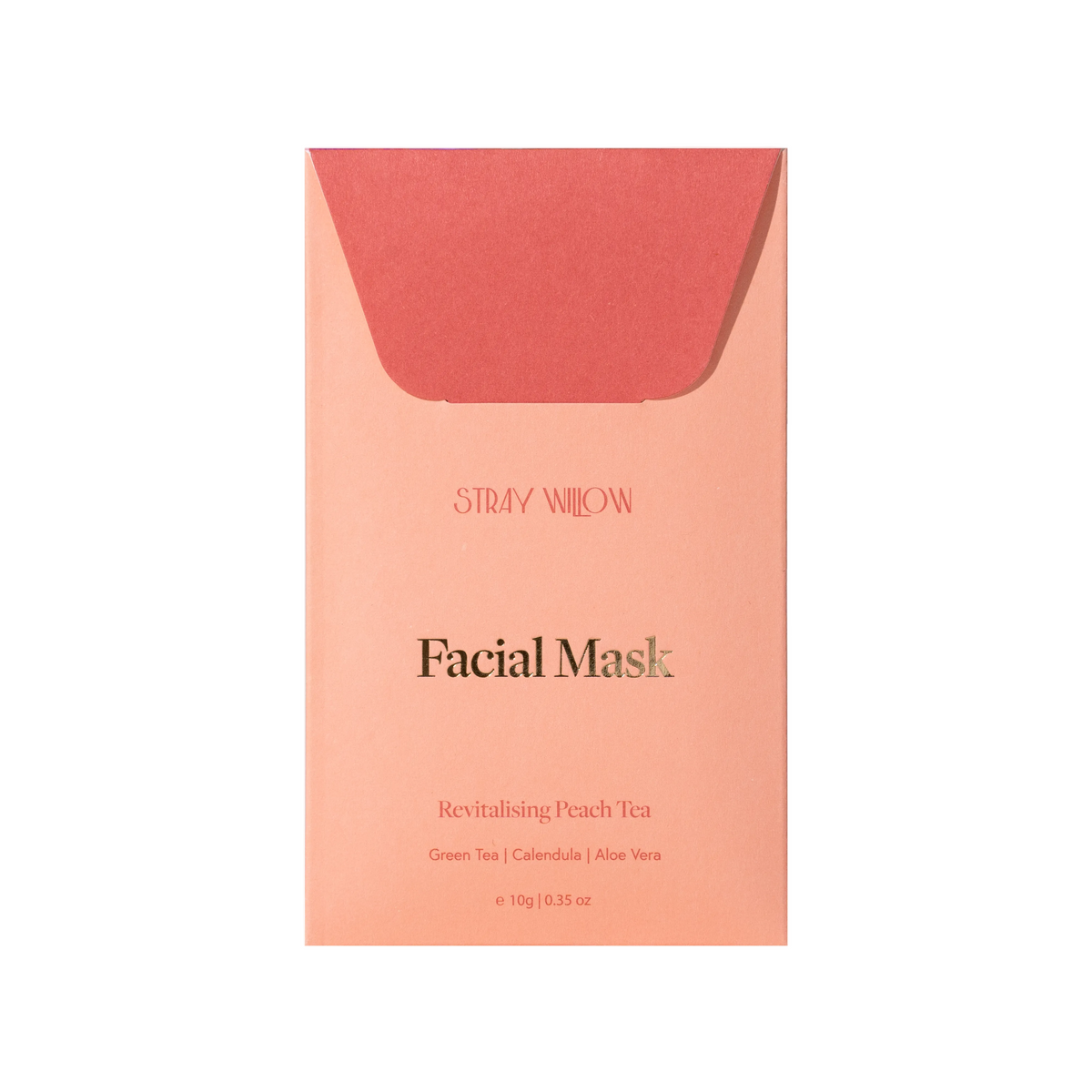 Stray Willow Facial Mask - Peach Tea