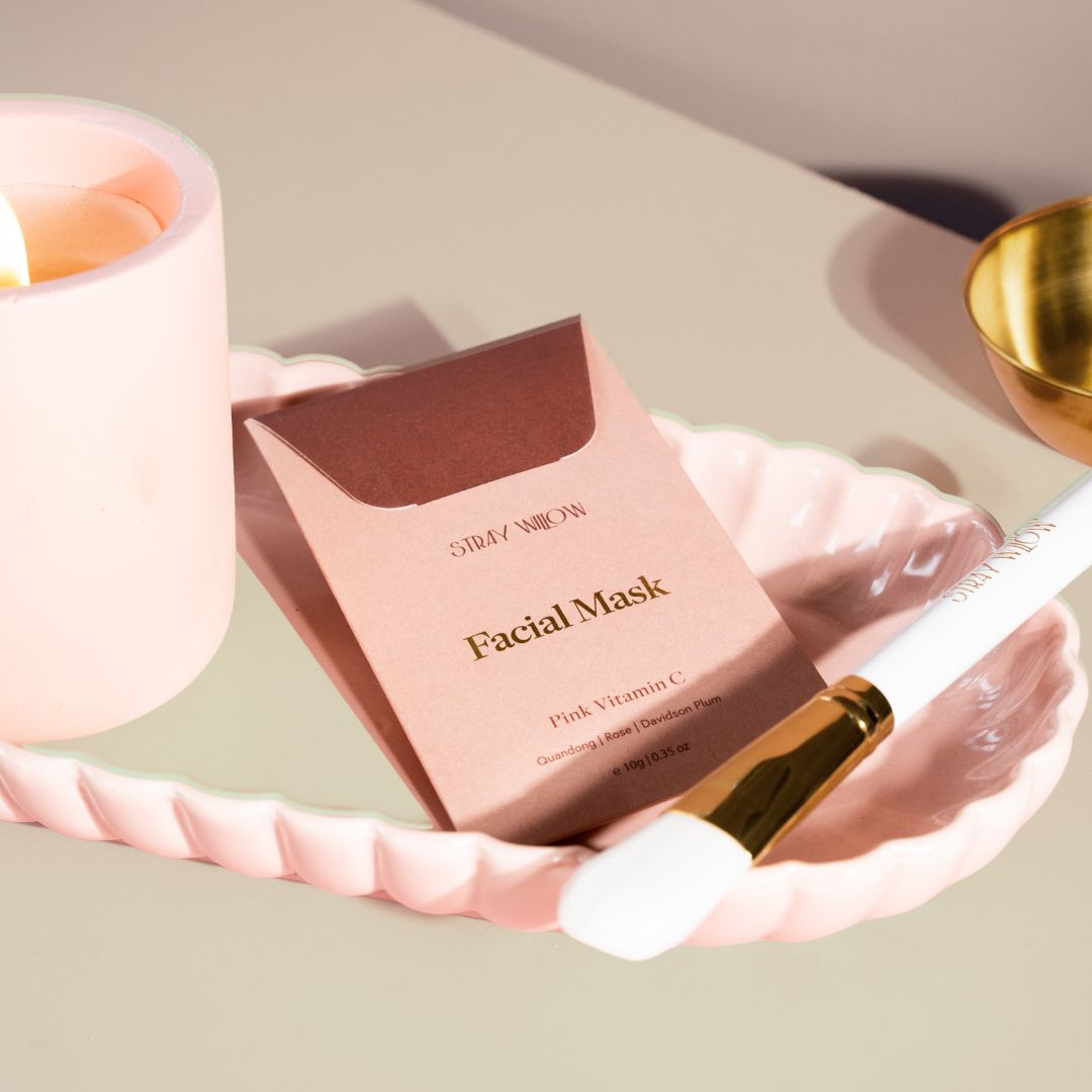 Stray Willow Facial Mask - Pink Vitamin C