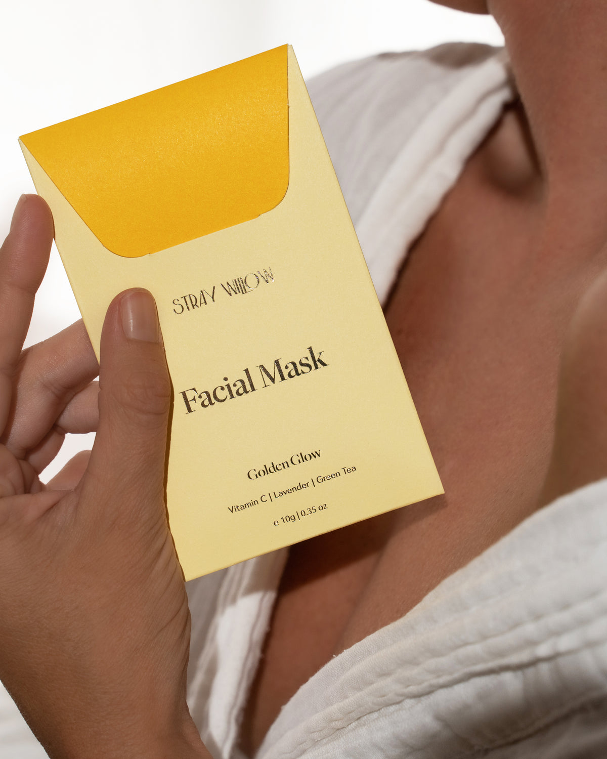 Stray Willow Facial Mask - Golden Glow