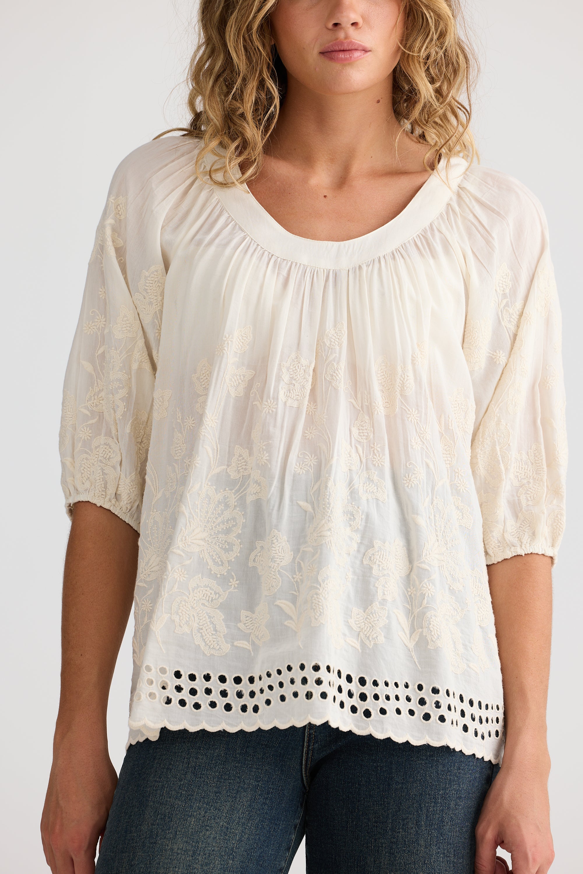 Talisman Goddess Top - Off White